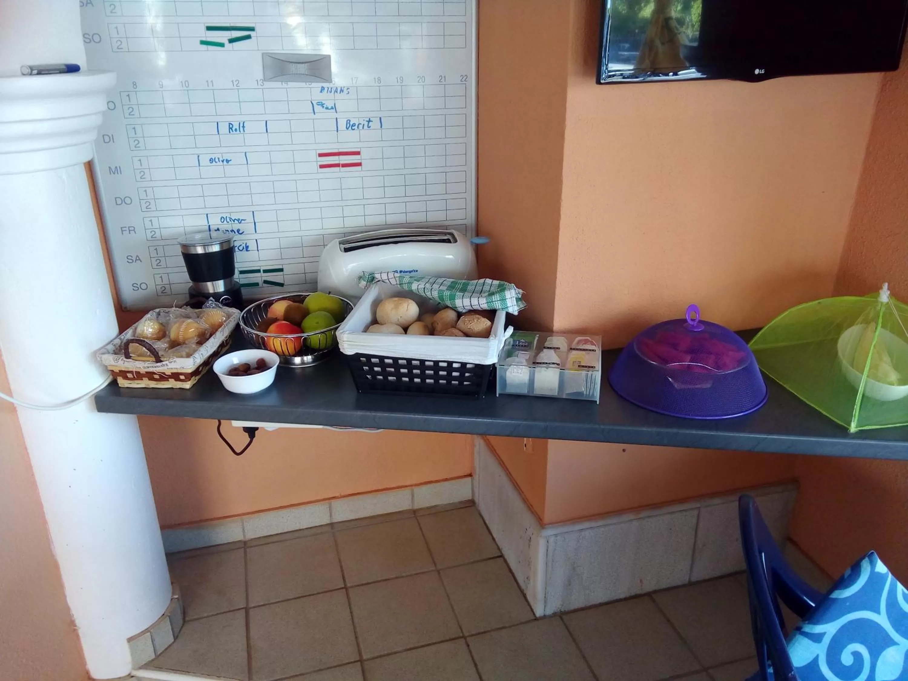 Breakfast in Pensión Los Caballos