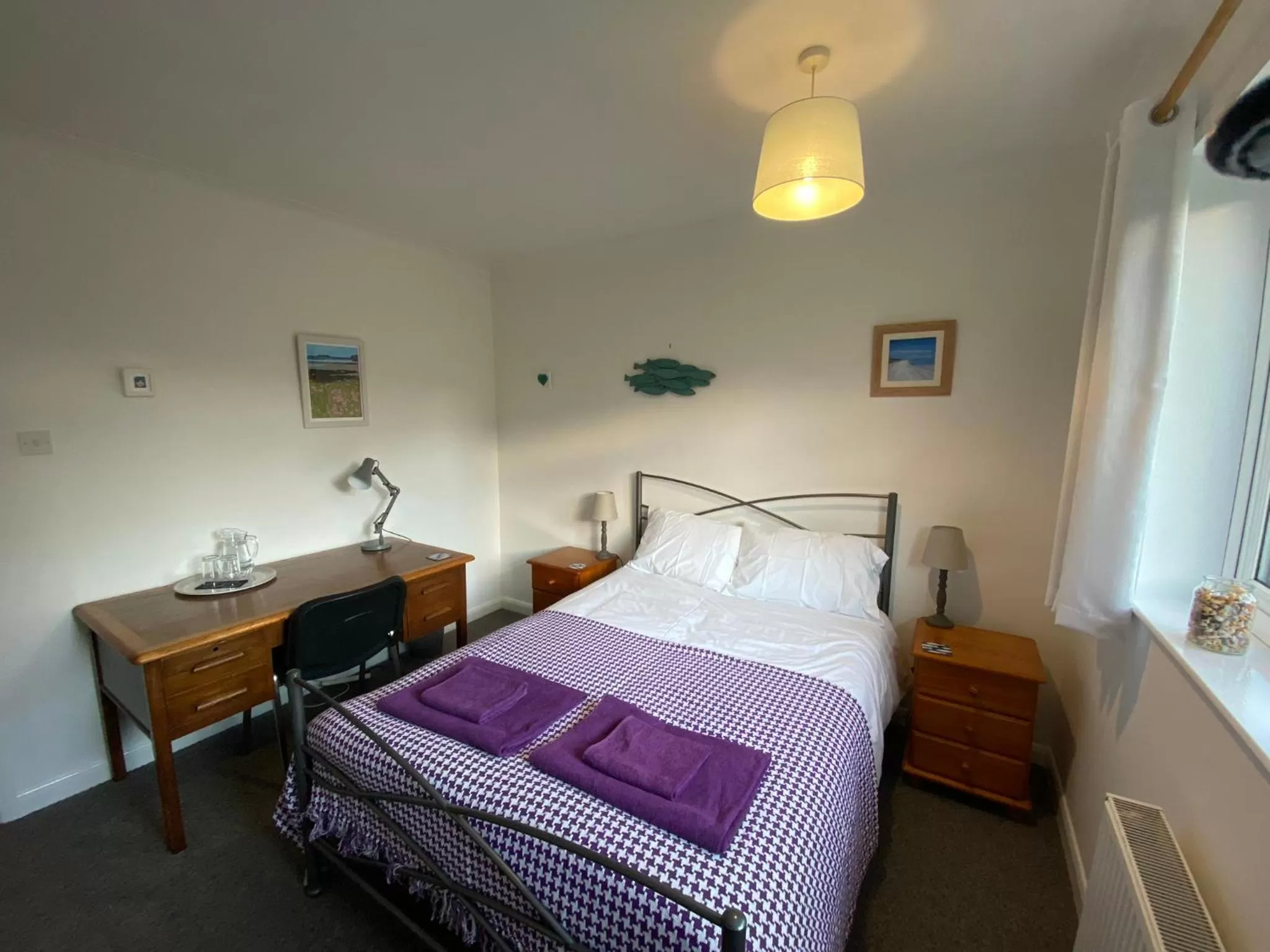 Bed in Agapanthus Bed & Breakfast - Fraddam