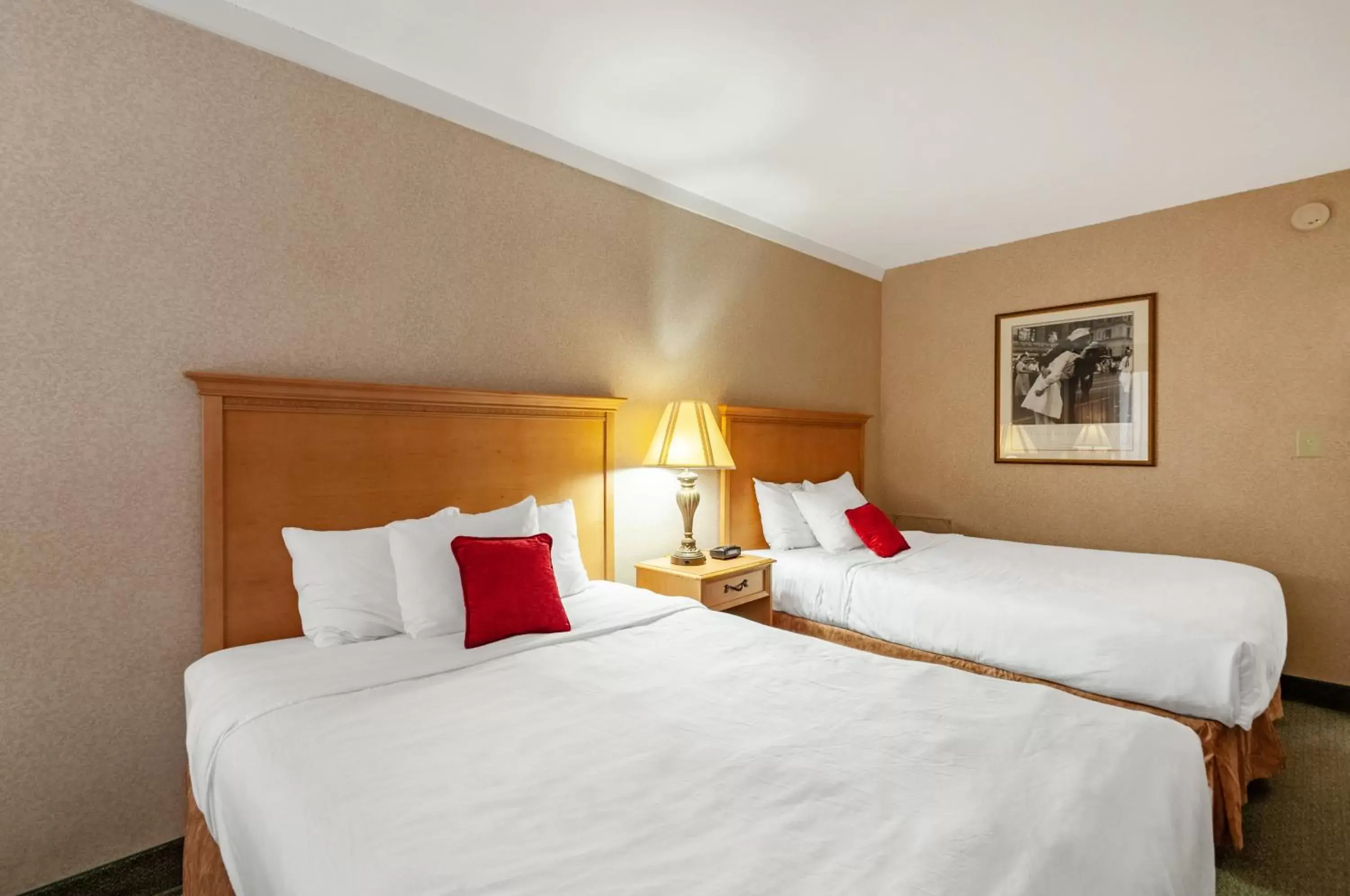 Bedroom, Bed in Red Lion Hotel Rosslyn Iwo Jima