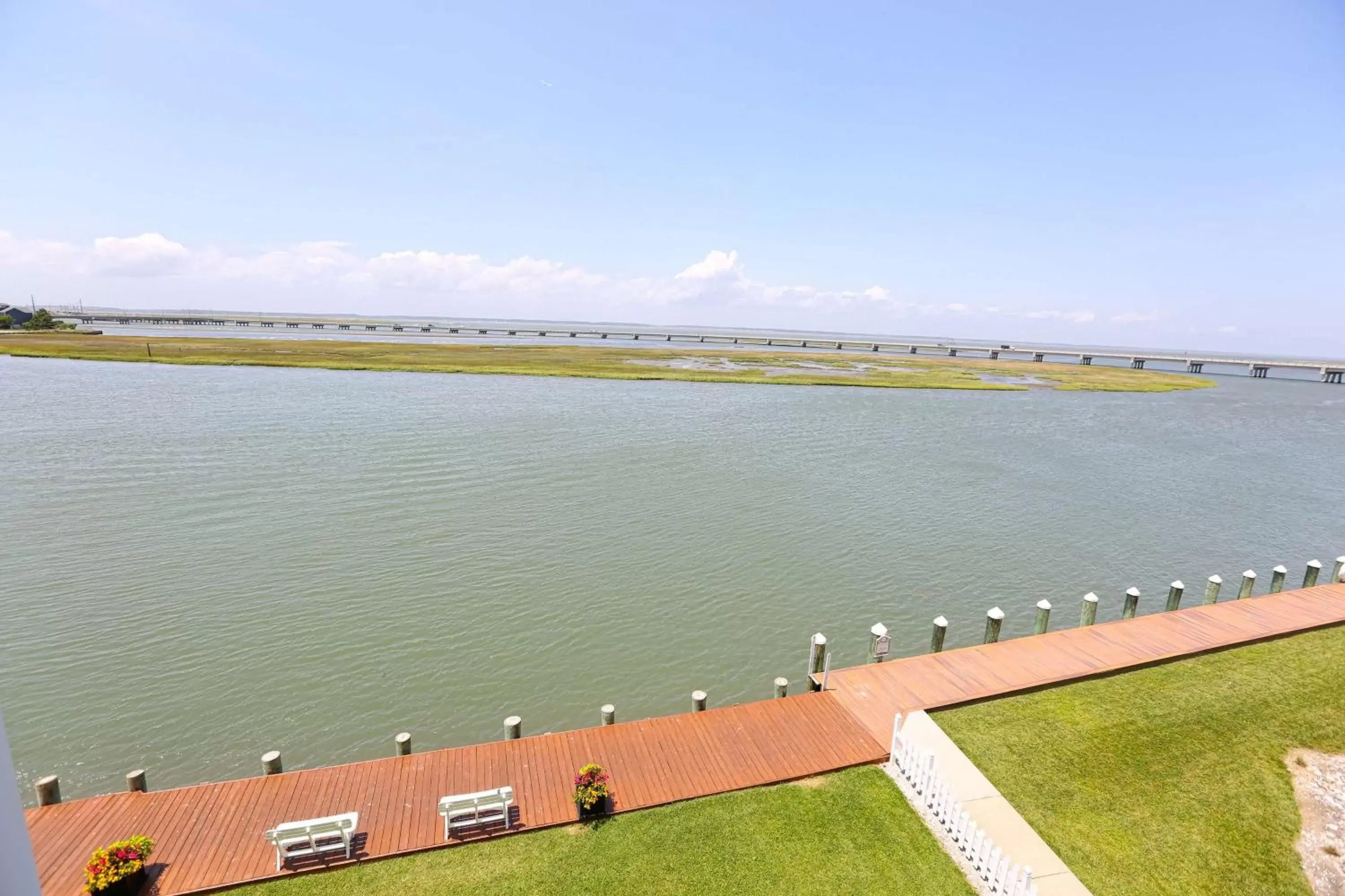 View (from property/room) in Hampton Inn & Suites Chincoteague-Waterfront, Va