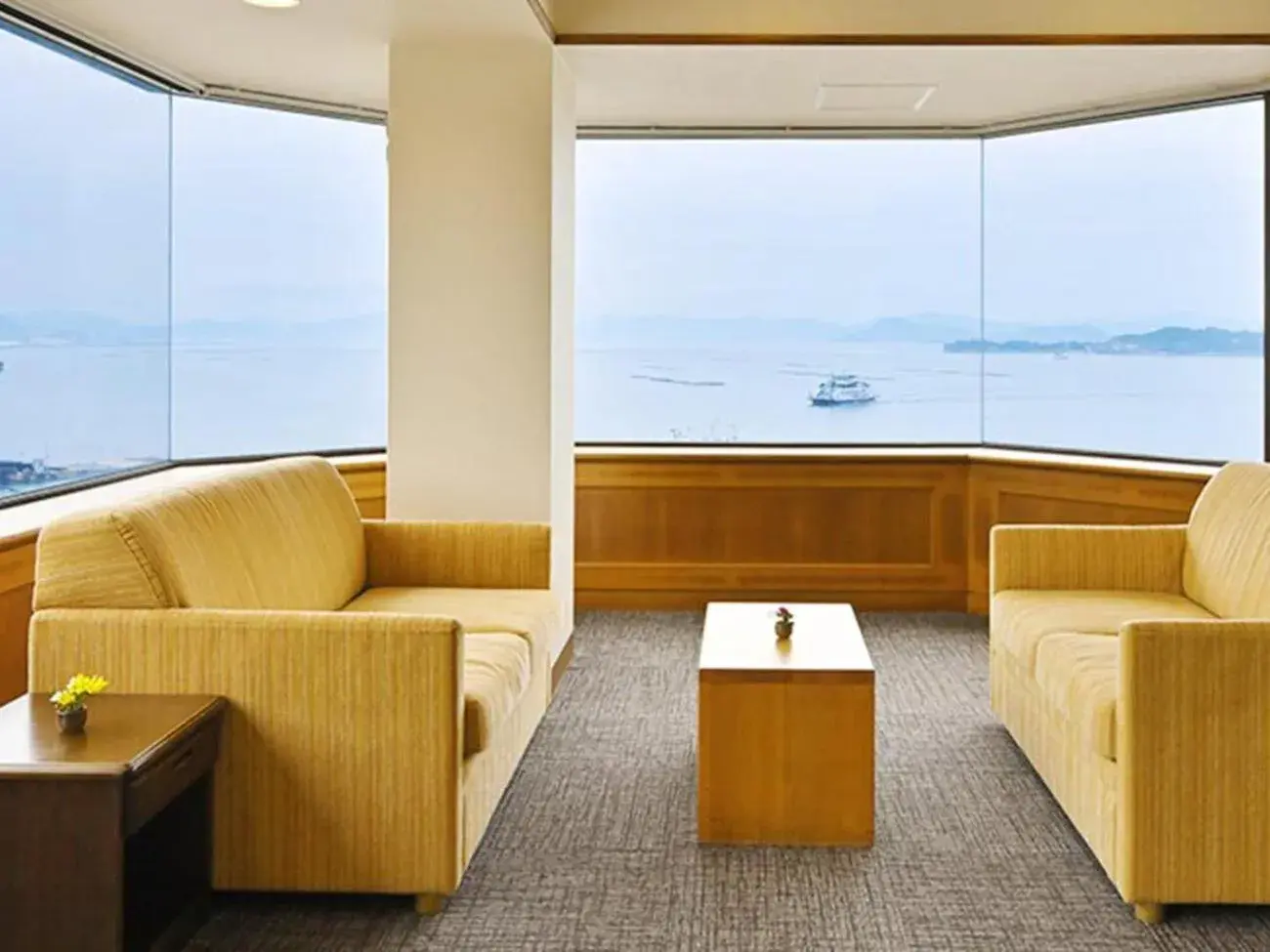 Living room, Seating Area in Miyajima Coral Hotel
