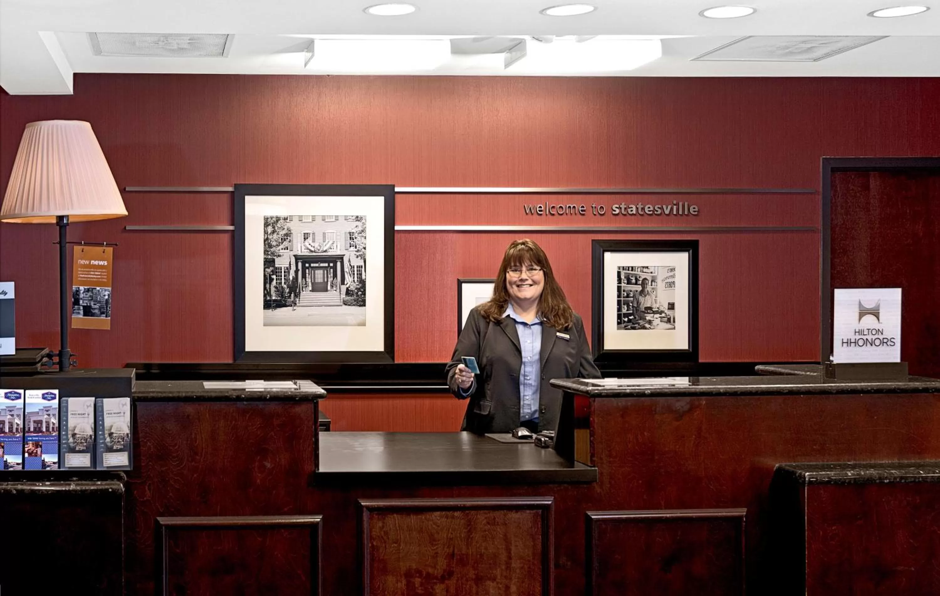 Lobby or reception in Hampton Inn Statesville