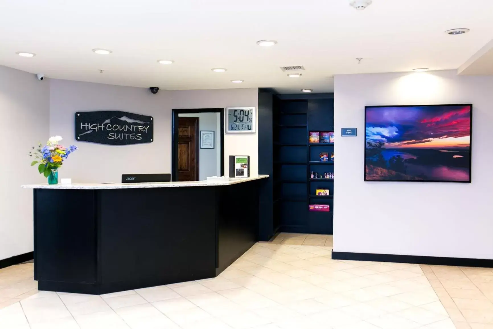 Lobby or reception in High Country Suites Lobby or reception in High Country Suites