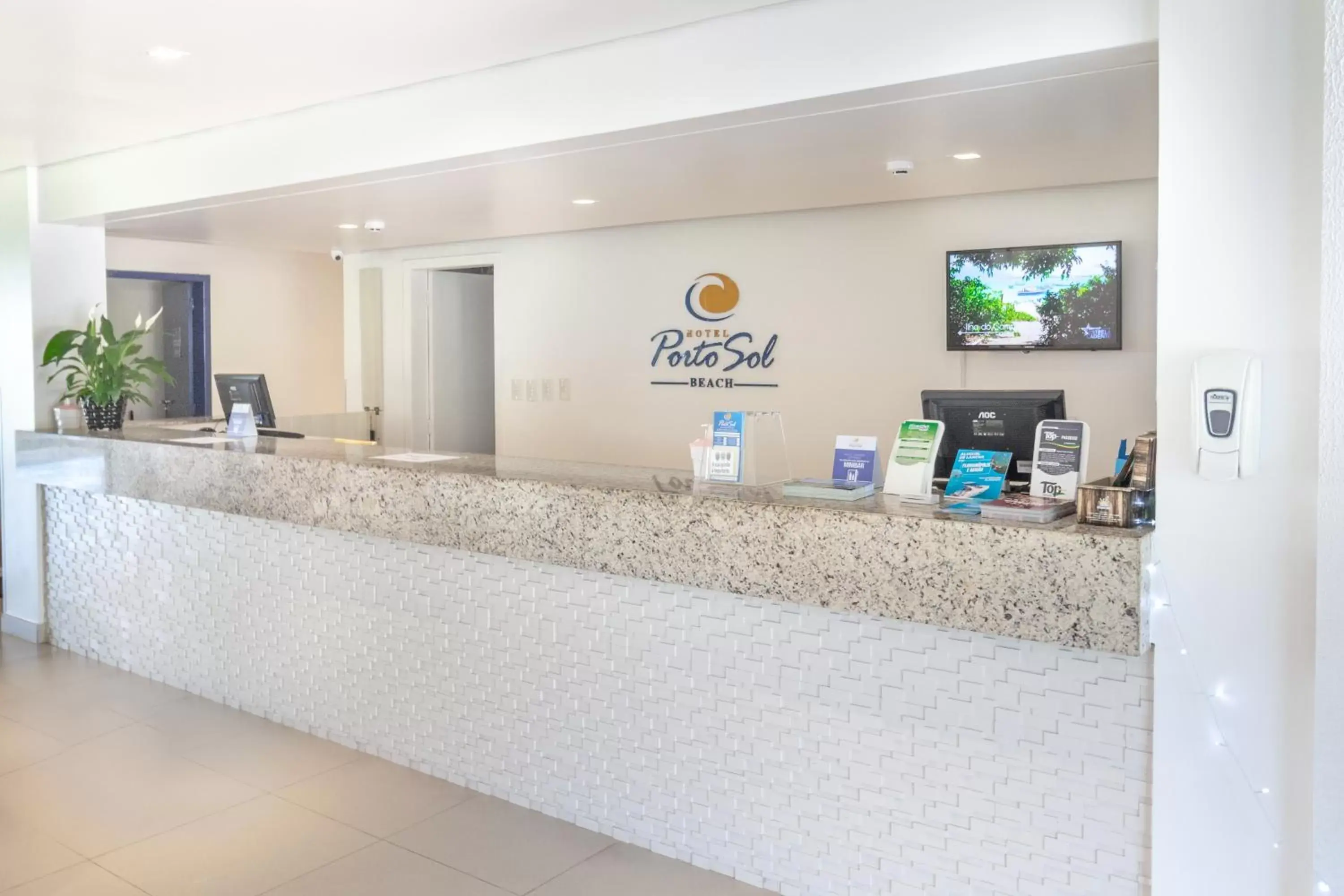 Lobby or reception, Lobby/Reception in Hotel Porto Sol Beach