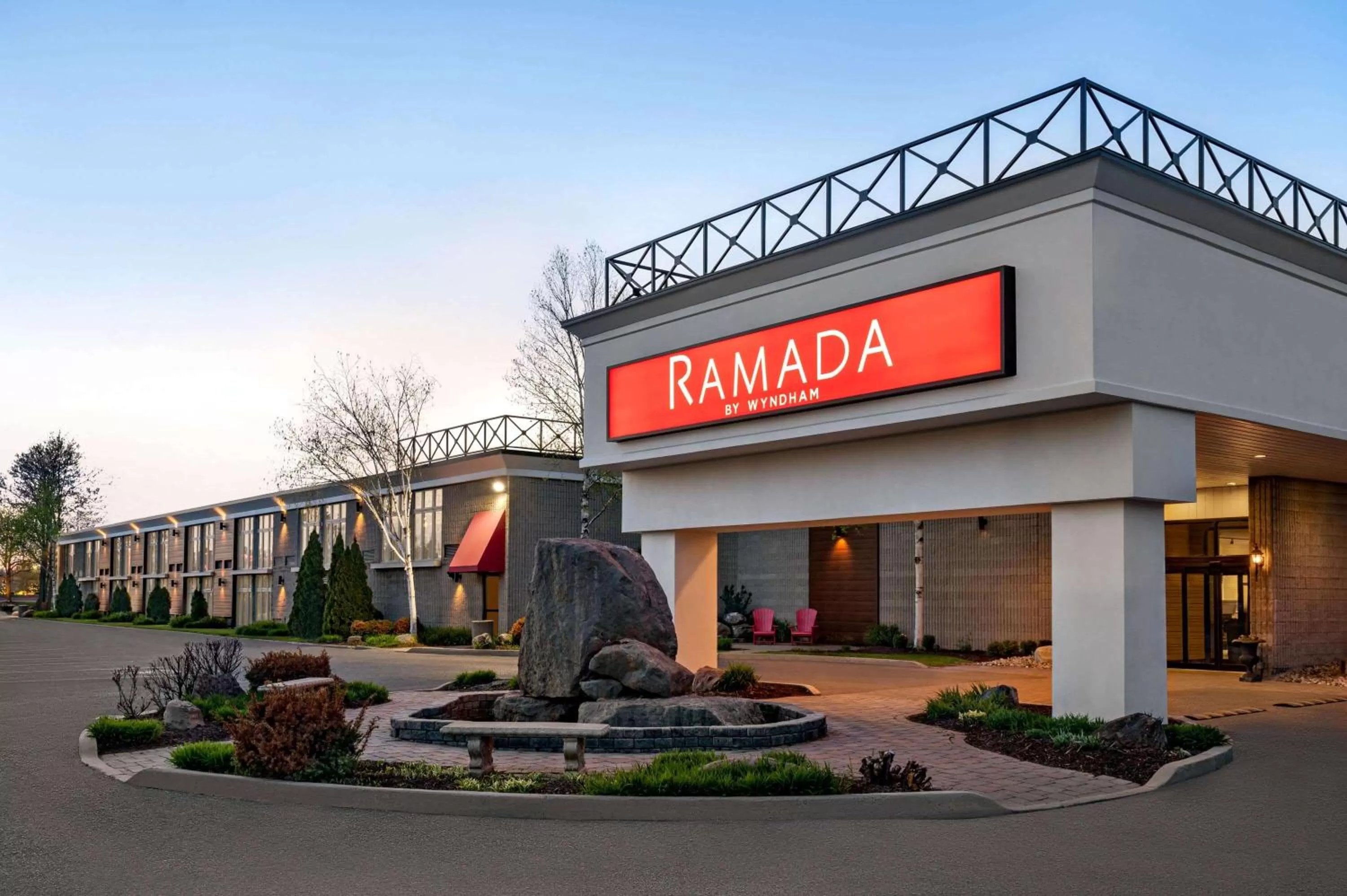 Property building in Ramada by Wyndham Cornwall