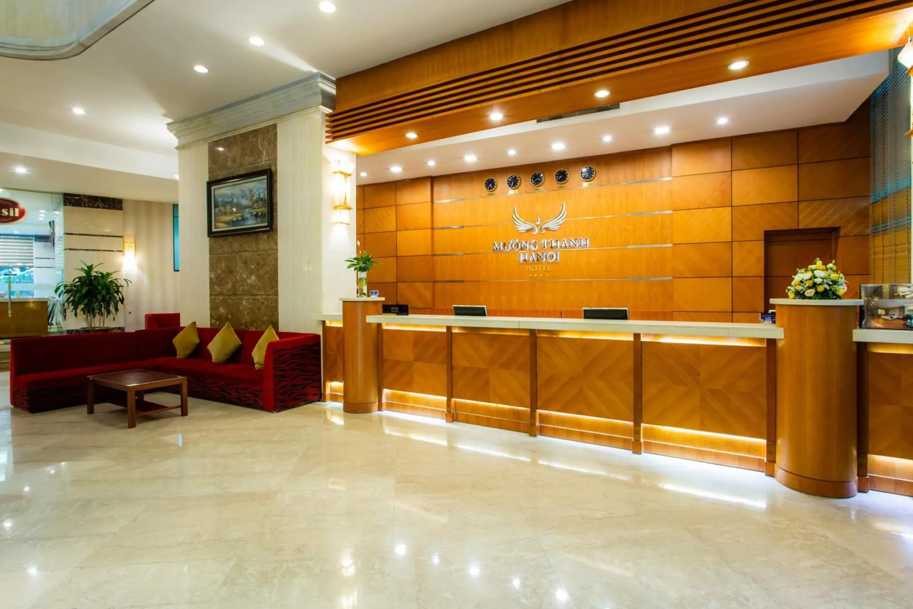 Lobby or reception, Lobby/Reception in Muong Thanh Grand Hanoi Hotel