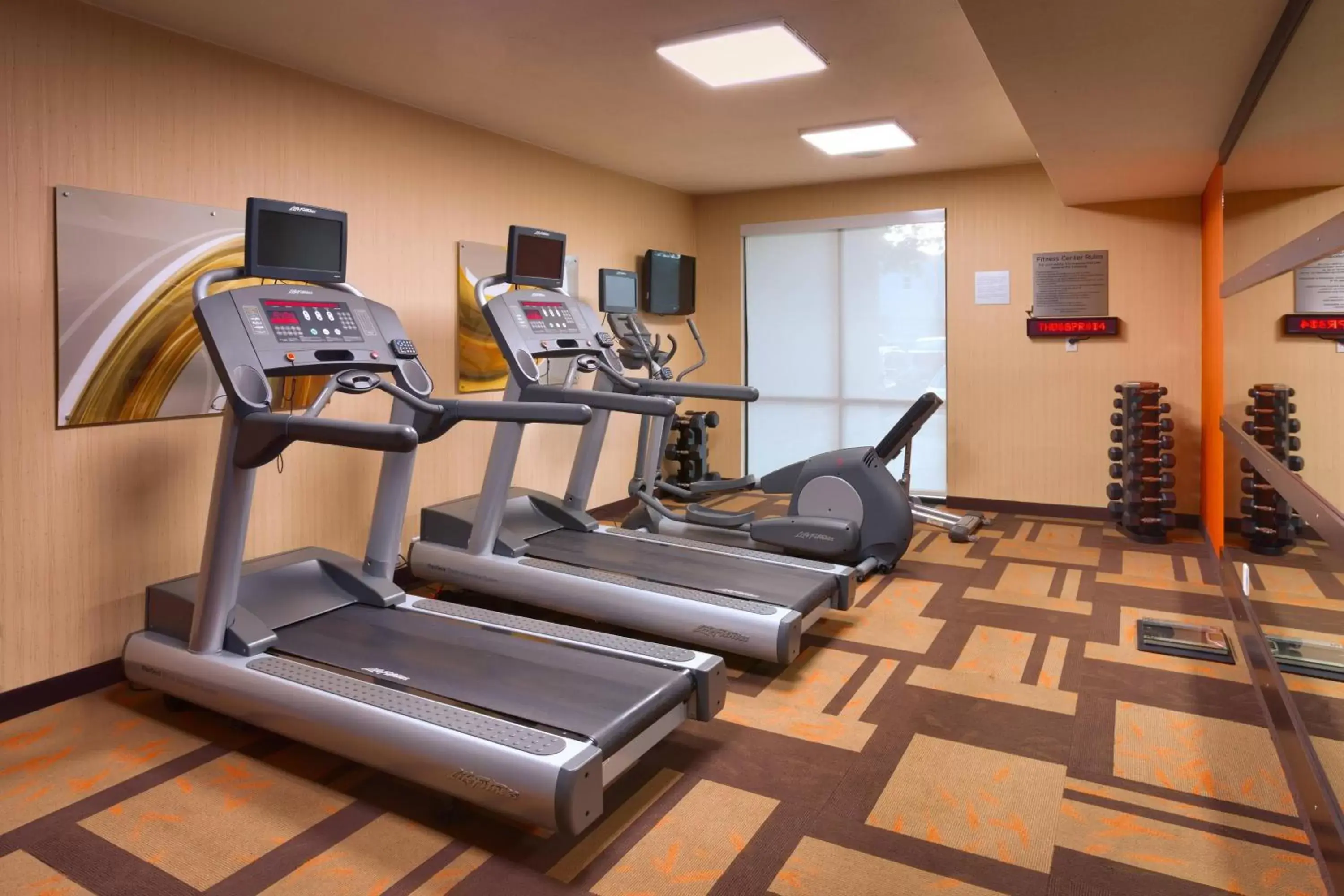 Fitness centre/facilities, Fitness Center/Facilities in Fairfield Inn & Suites by Marriott Salt Lake City Downtown
