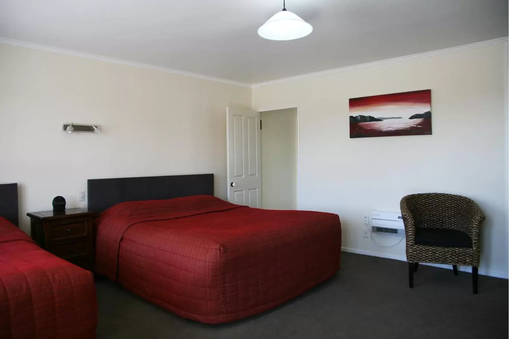 Bedroom, Bed in Mount Hutt Motels