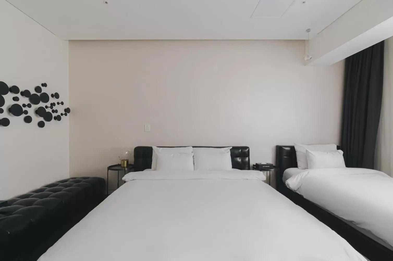 Bed in ACC Design Hotel