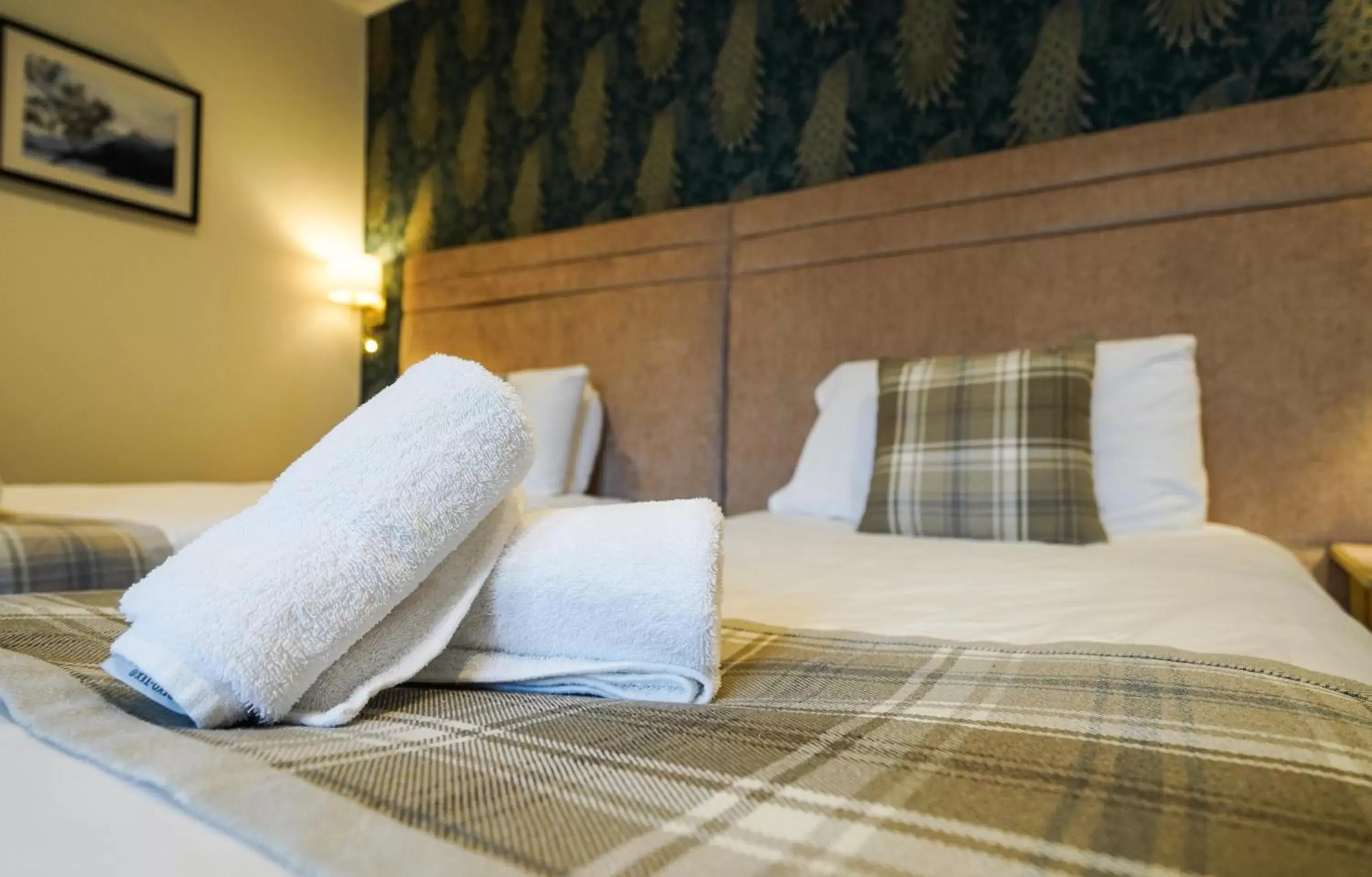 Bed in Gwydyr Hotel