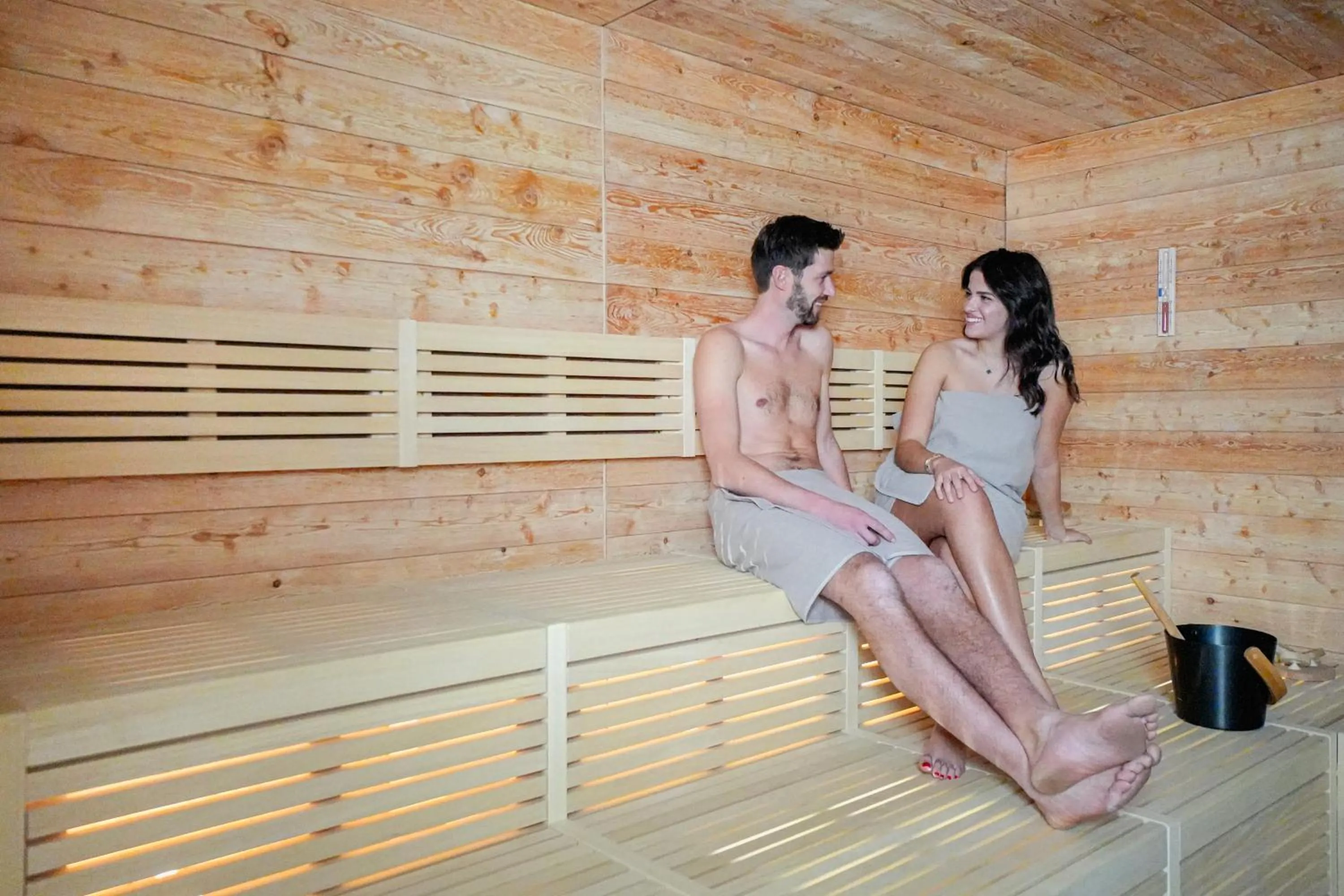 Sauna in Hotel Pozzamanigoni