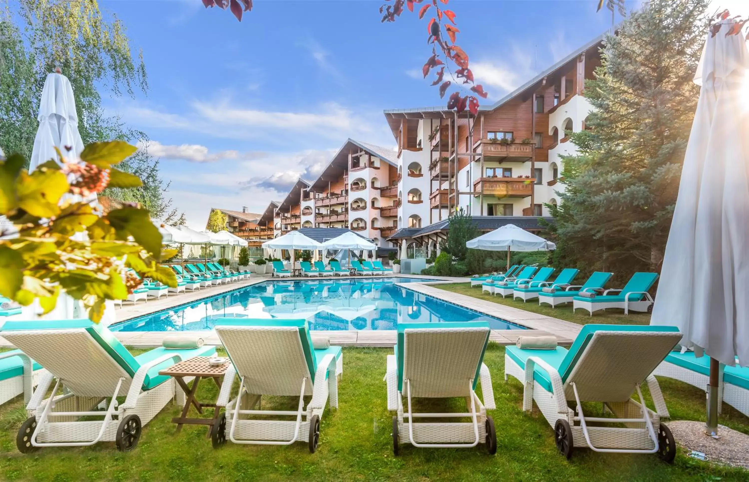 Swimming Pool in Kempinski Hotel Grand Arena Bansko