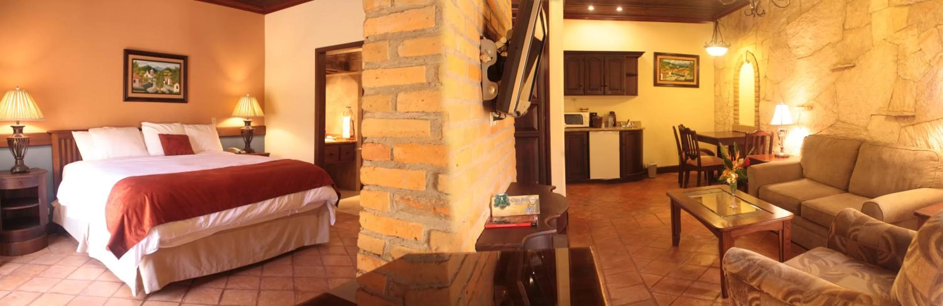 Bed in Hotel Marina Copan