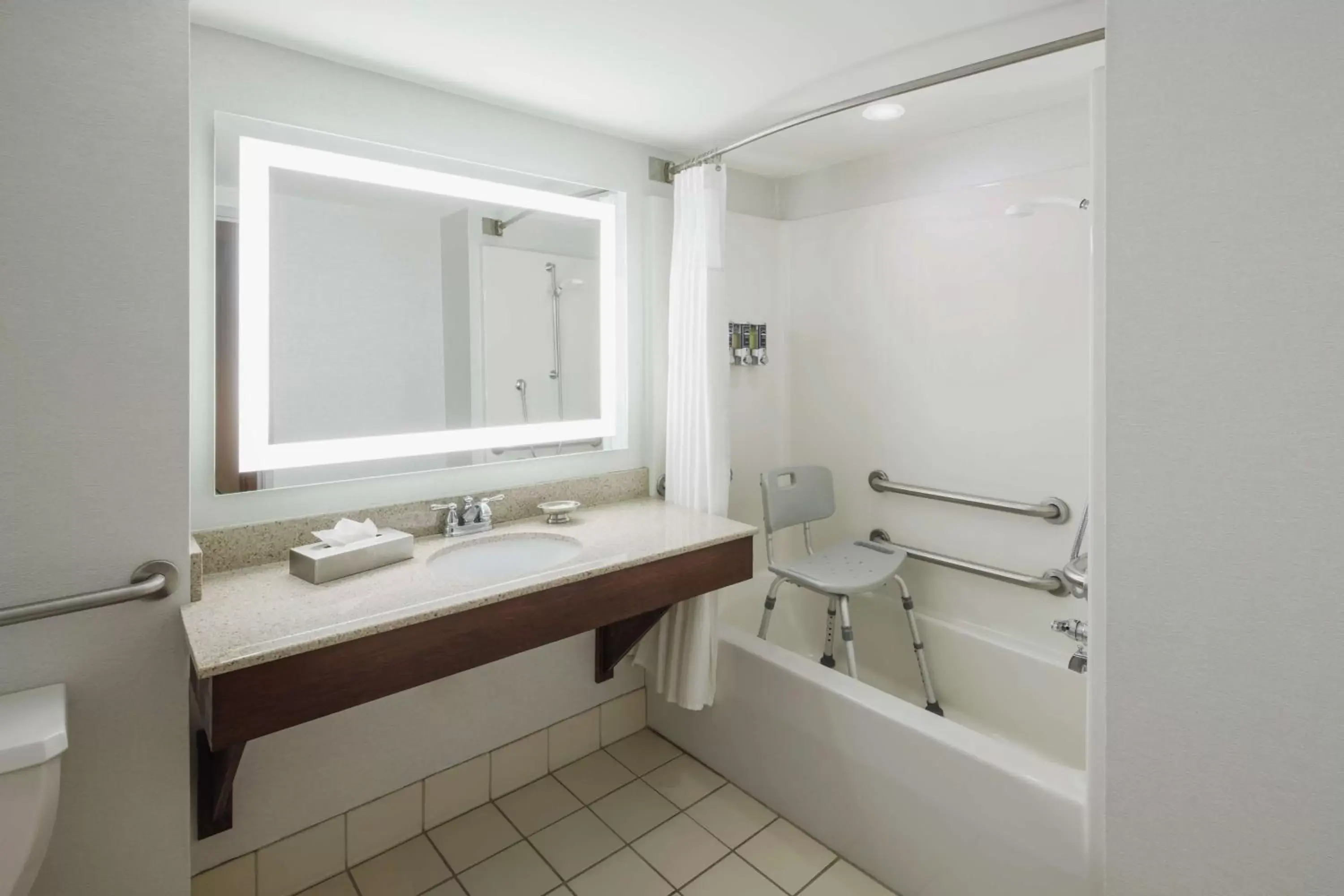 Bathroom in Hotel Trilogy Albany Airport, Tapestry Collection by Hilton Bathroom in Hotel Trilogy Albany Airport, Tapestry Collection by Hilton