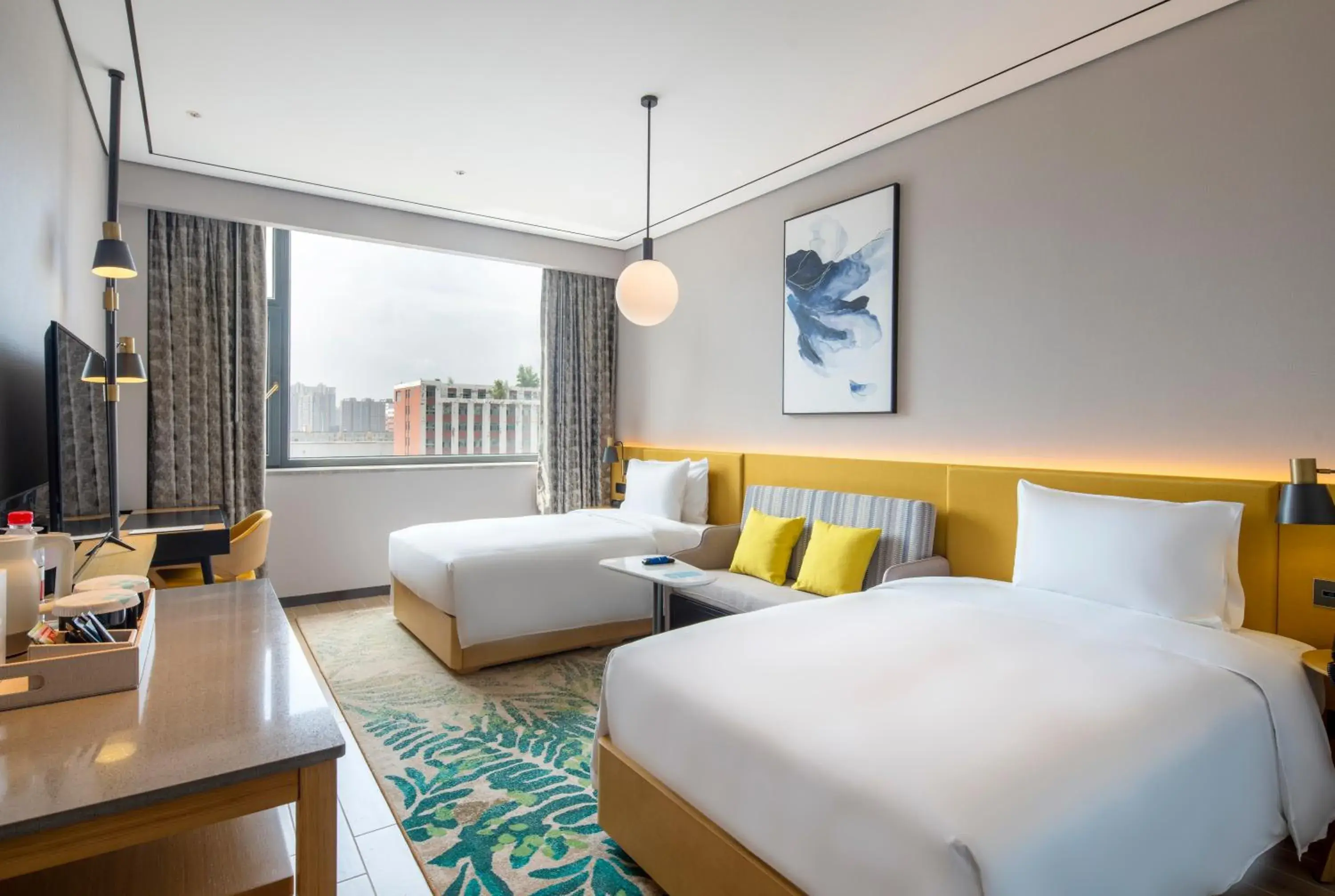 Bed in Hilton Garden Inn Changchun Economic Development Zone