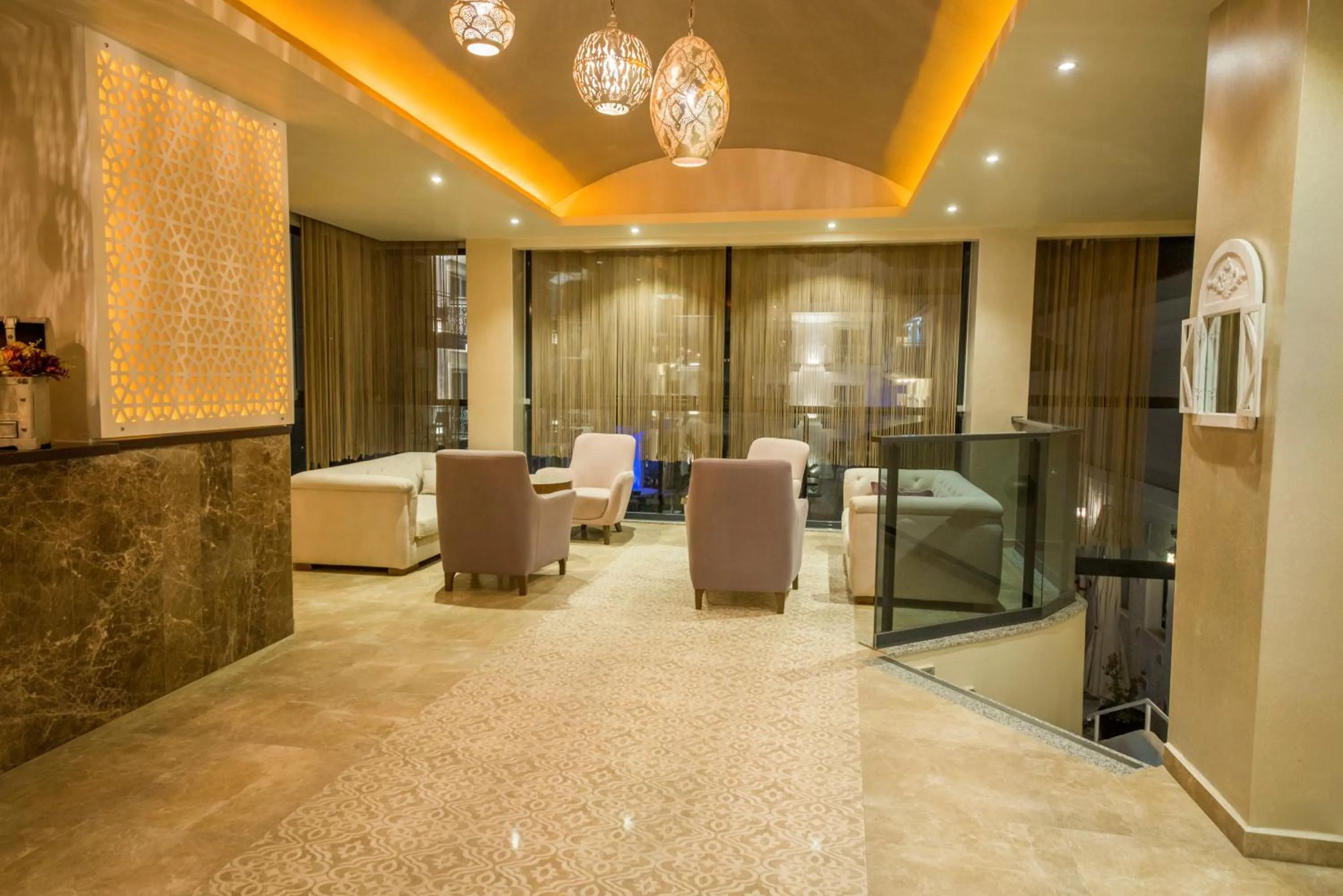 Decorative detail in Montebello Deluxe Hotel