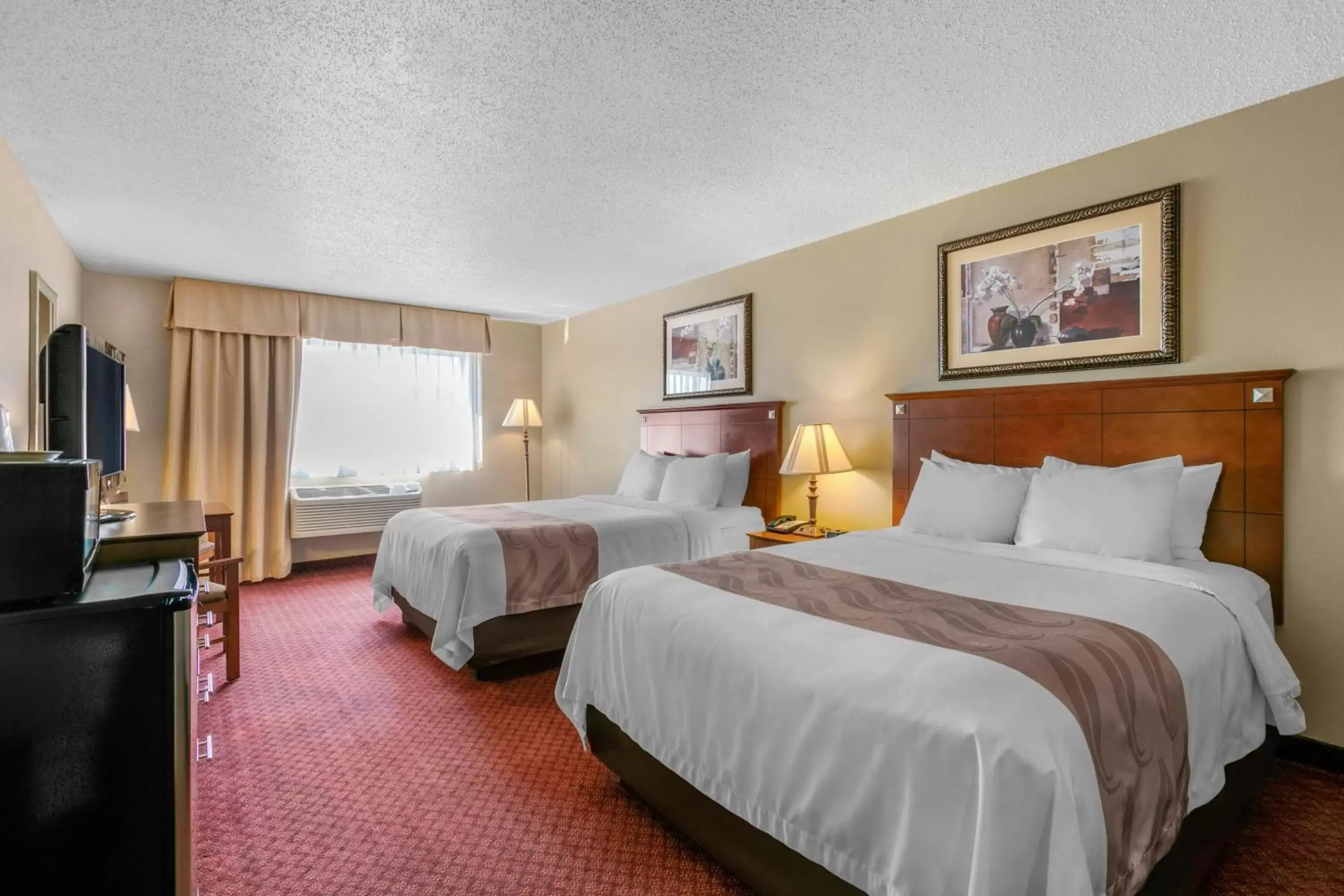 Queen Room with Two Queen Beds - Non-Smoking in Quality Inn near Monument Health Rapid City Hospital