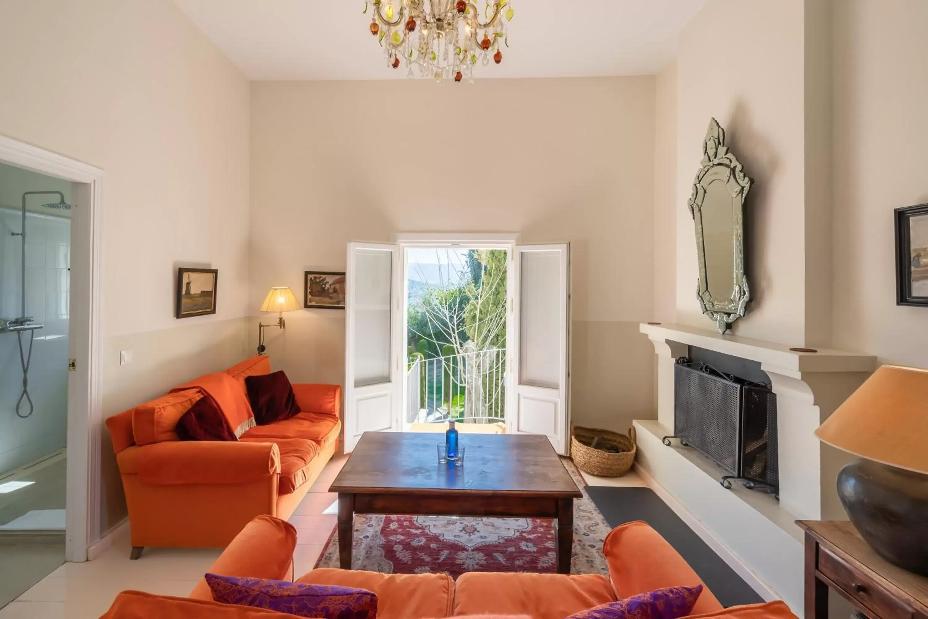 Living room, Seating Area in Hotel La Fuente de la Higuera