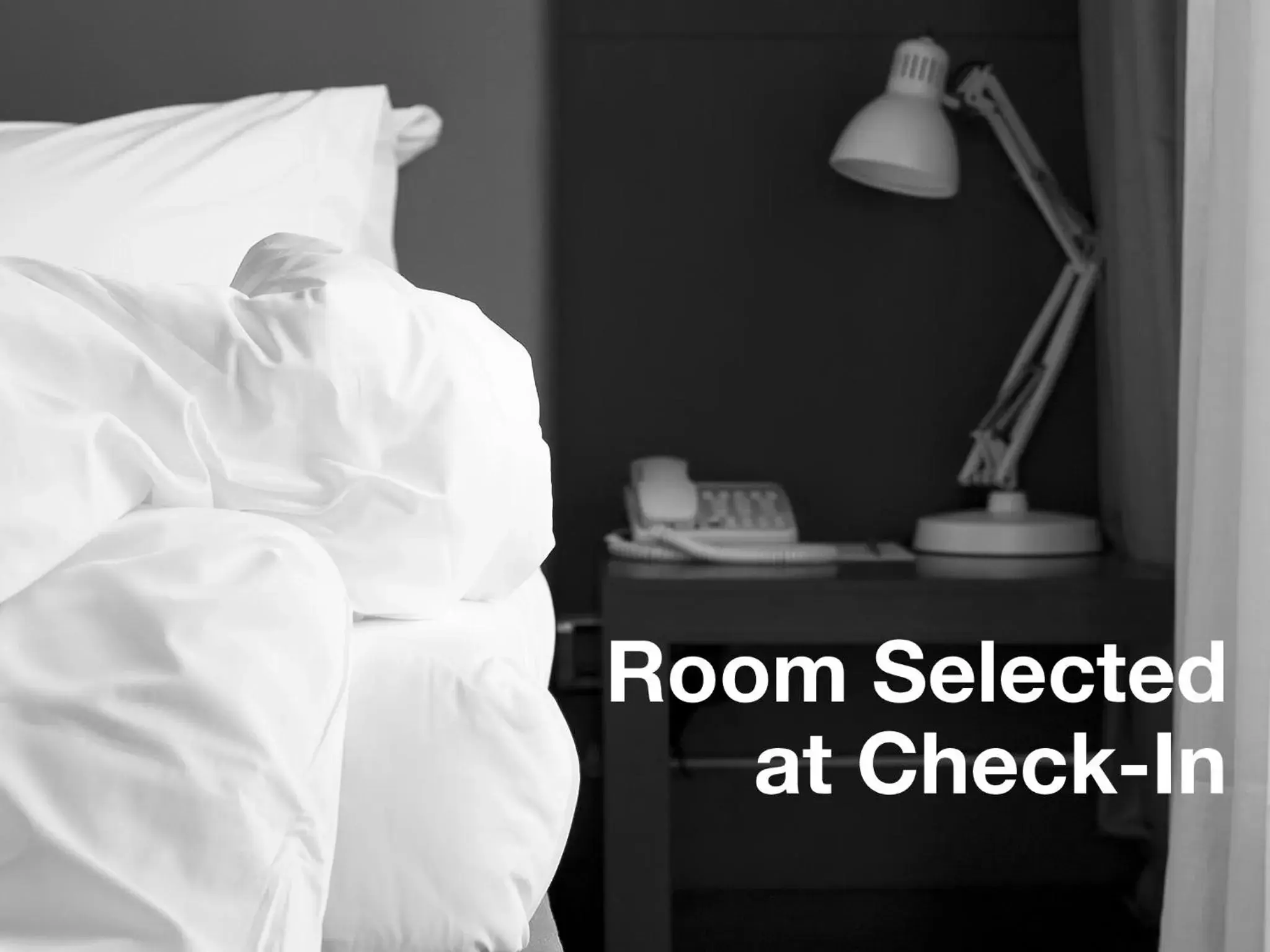 Room Selected at Check-In in The Burrard