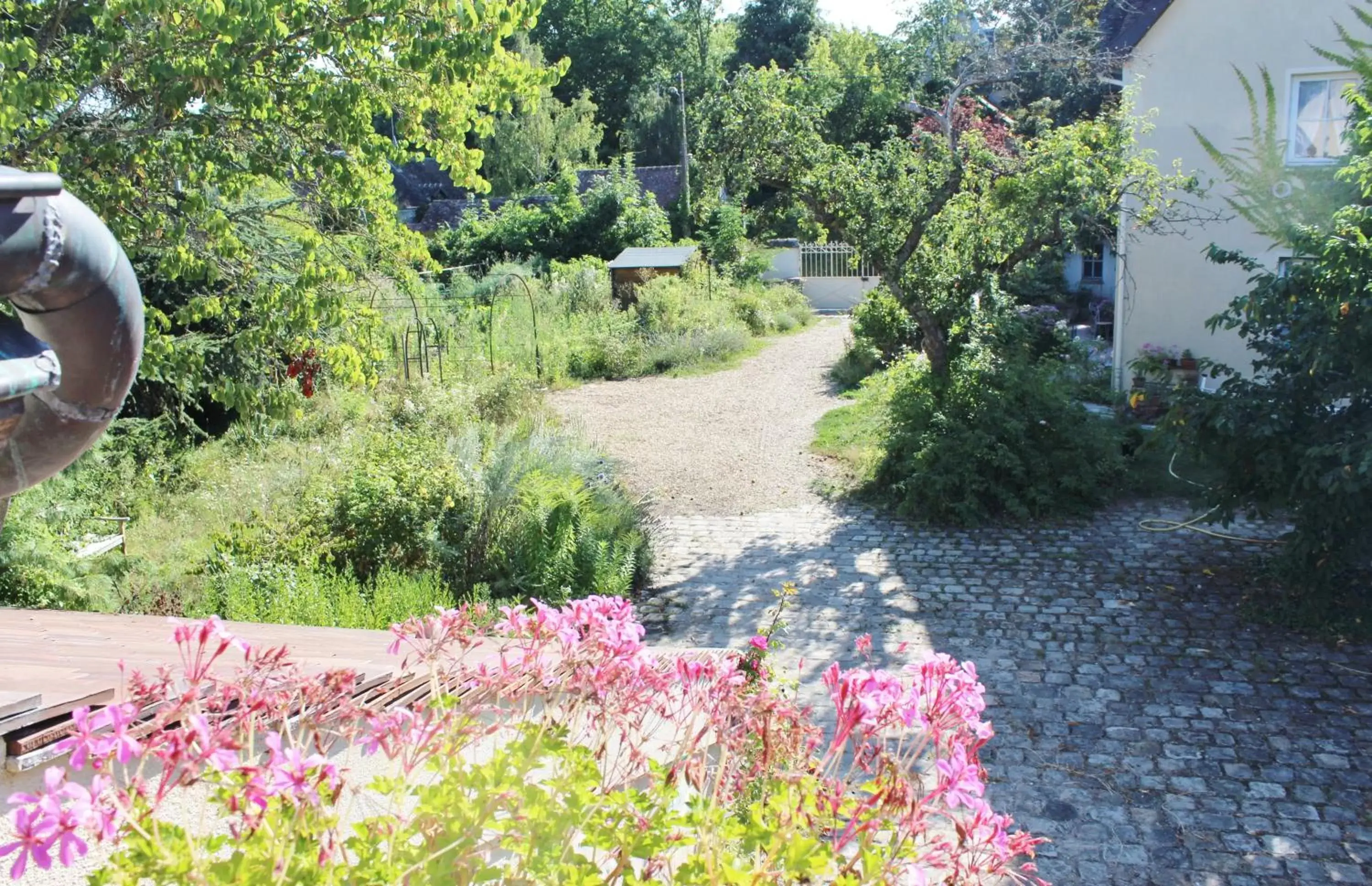 Garden in Le Clos Fleuri