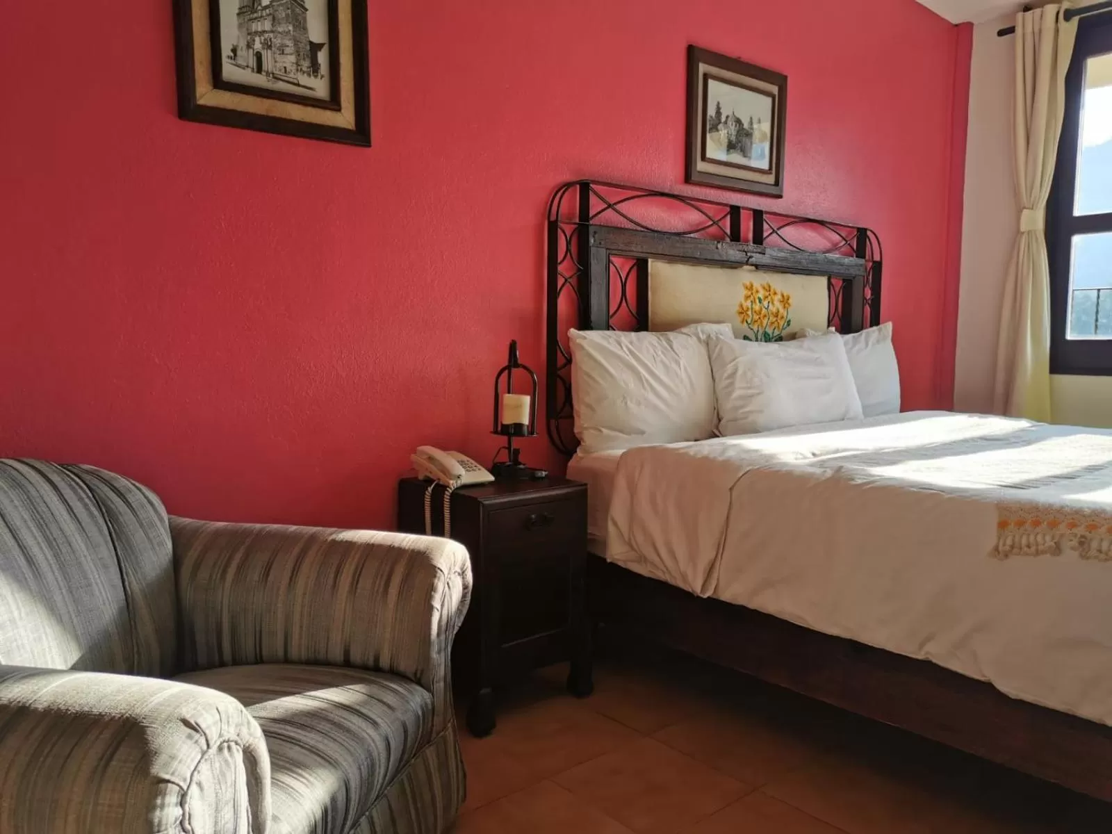 Bed in Hotel San Jorge