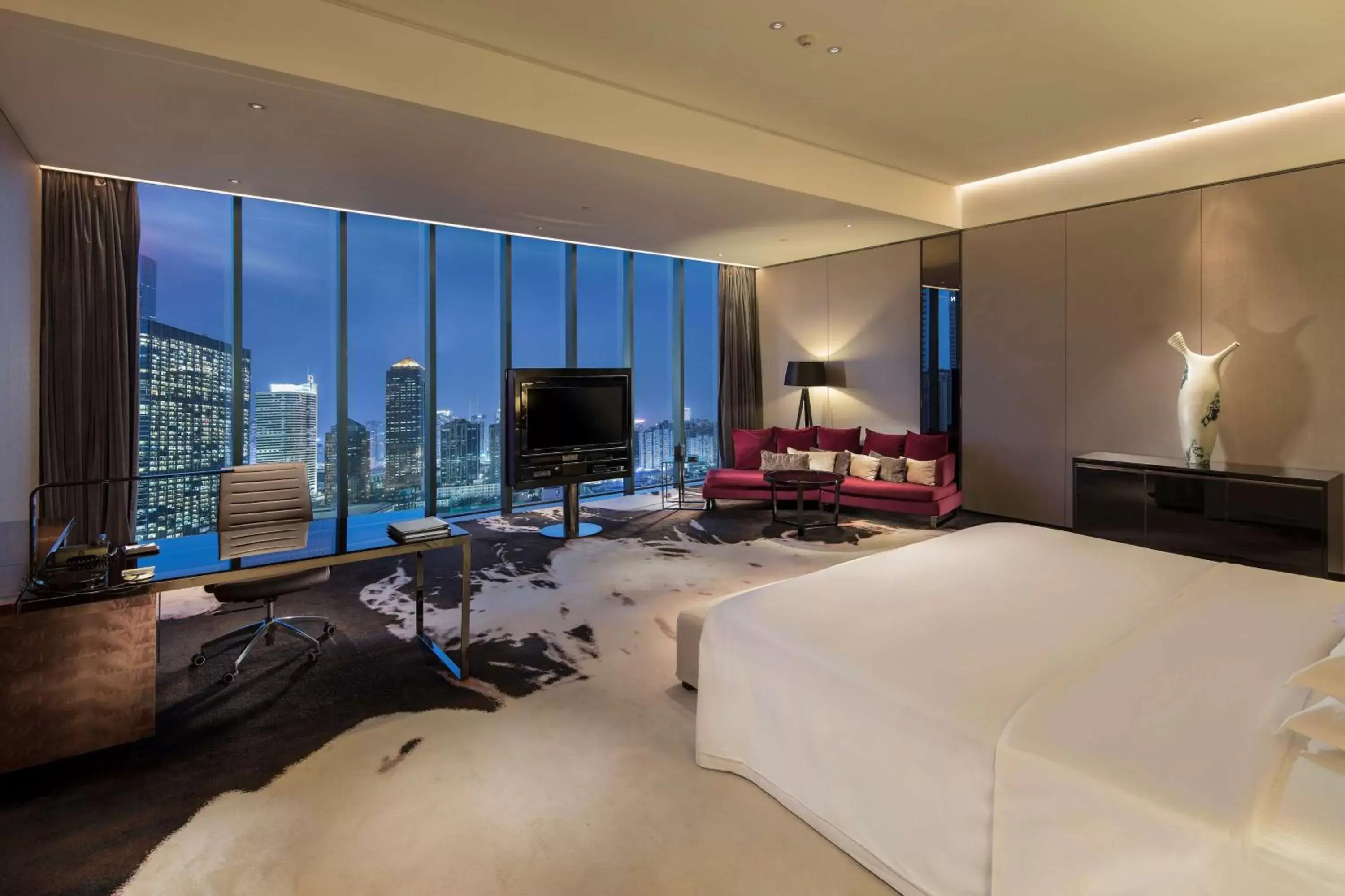 Bedroom in Hilton Guangzhou Tianhe