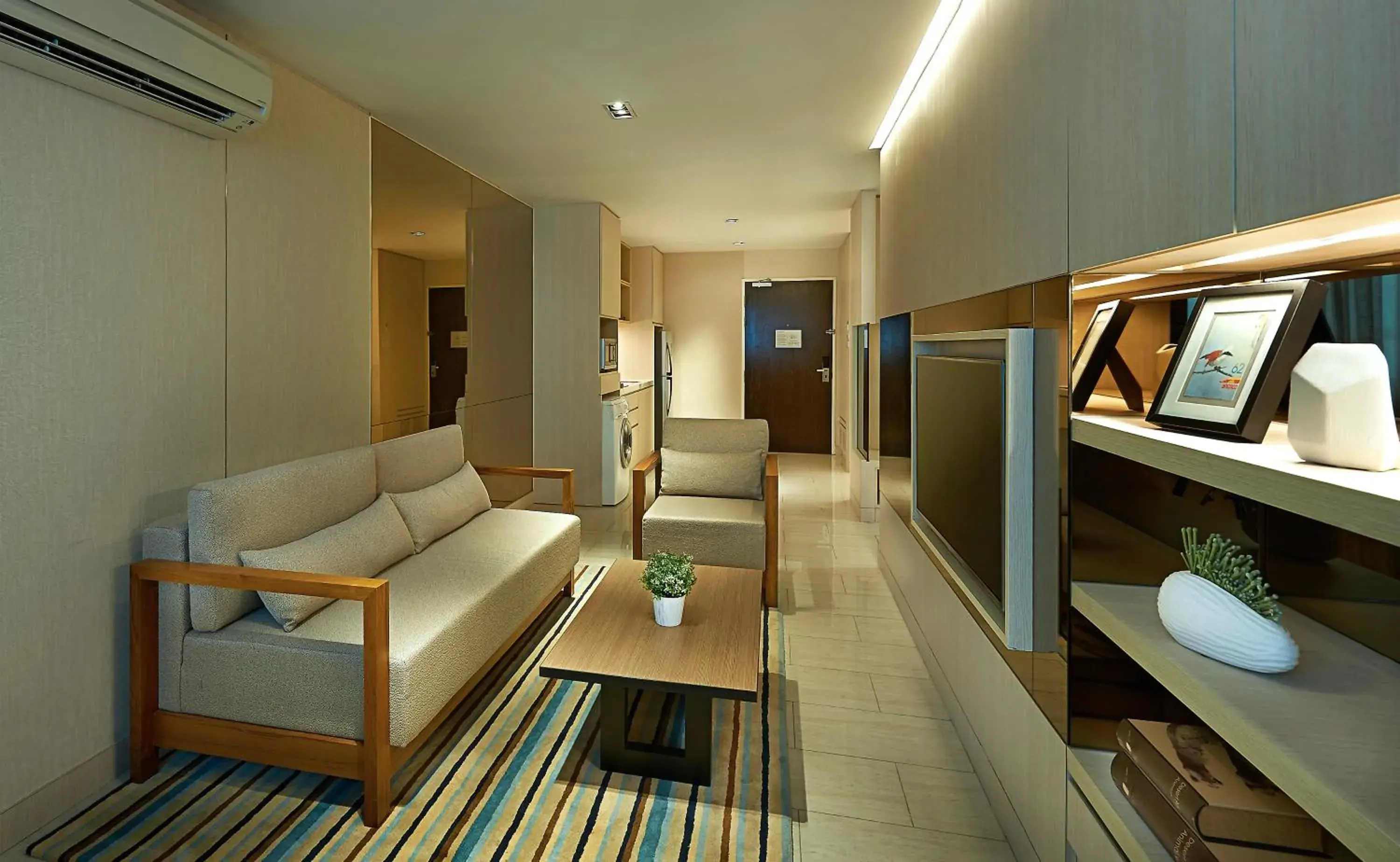 TV and multimedia, Seating Area in Oasia Suites Kuala Lumpur by Far East Hospitality