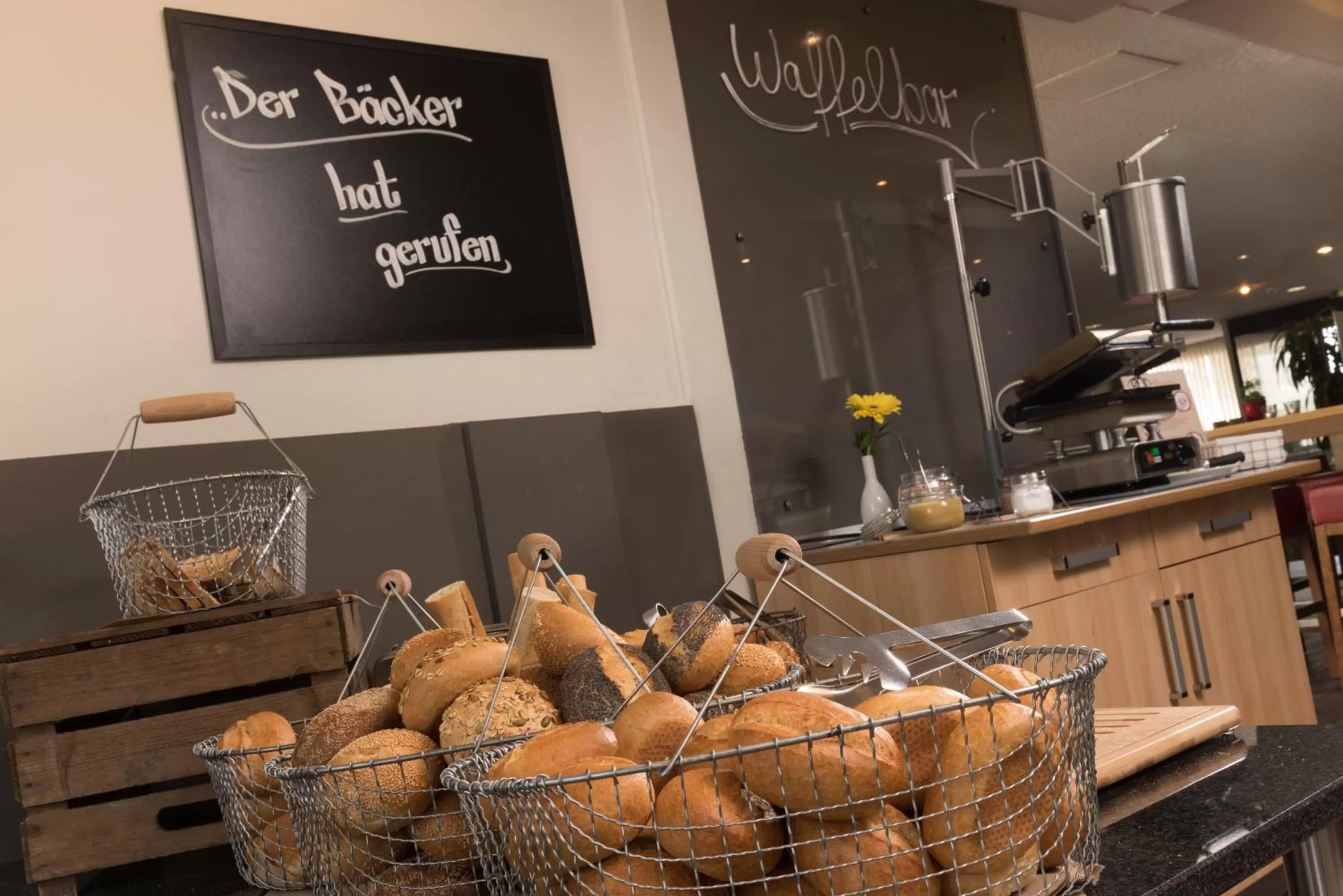 Buffet breakfast in ibis Dortmund West