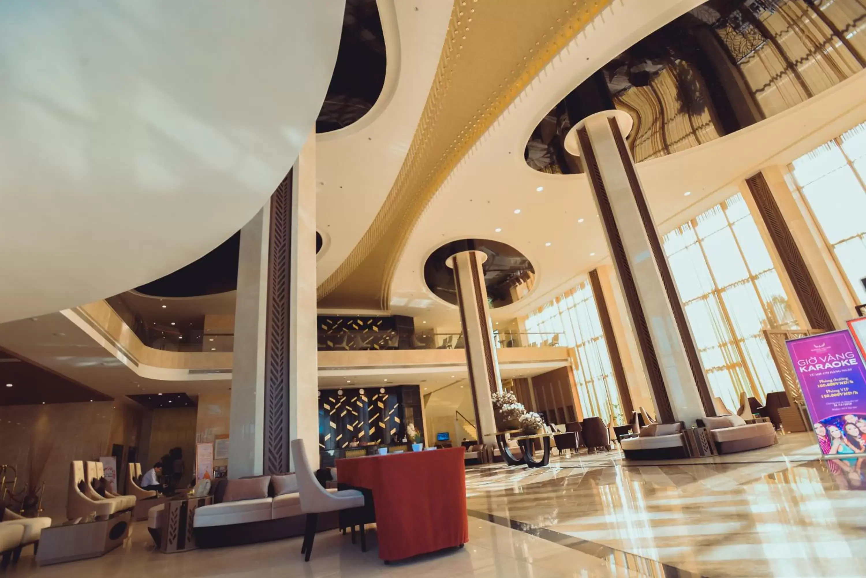 Lobby or reception in Muong Thanh Luxury Ca Mau Hotel Lobby or reception in Muong Thanh Luxury Ca Mau Hotel