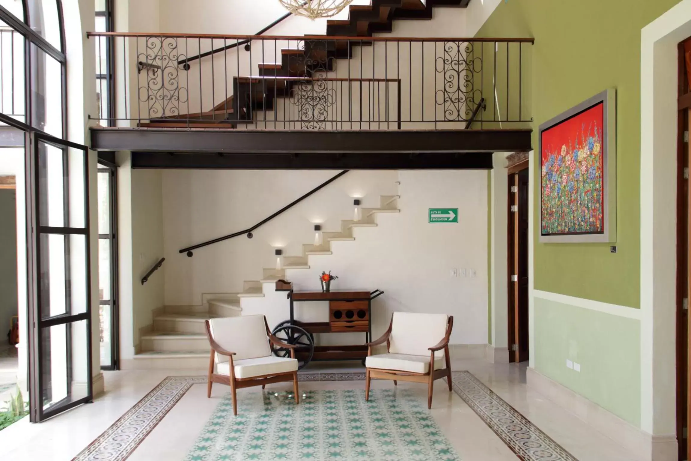 Seating area in TreeHouse Boutique Hotel, an adults only boutique hotel