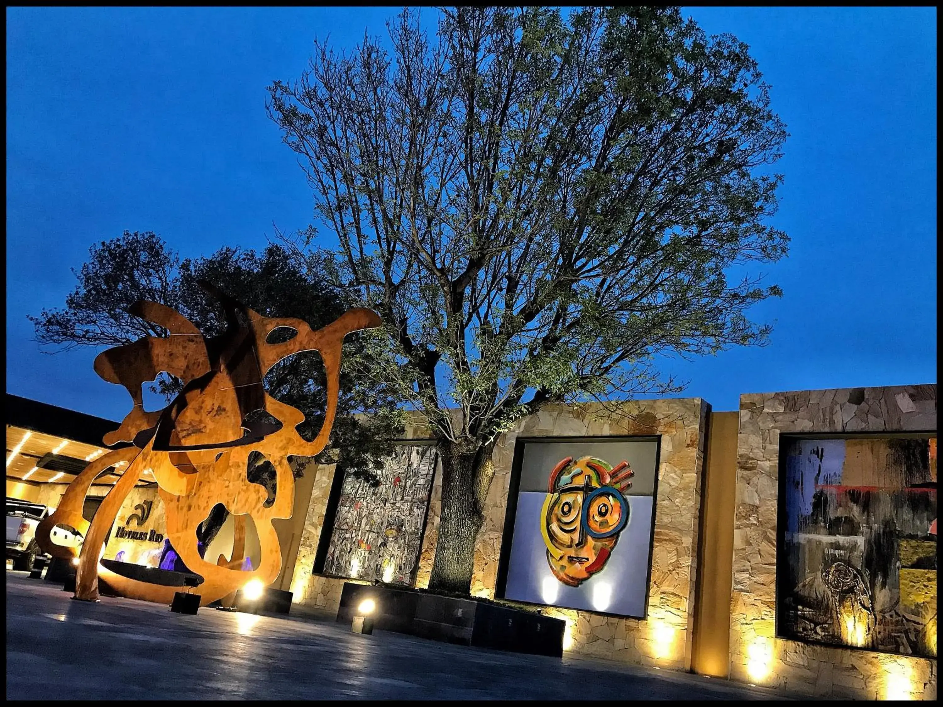 Facade/entrance in Hotel Rio Tequisquiapan