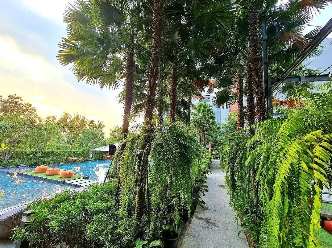 Garden in Aisana Hotel Korat