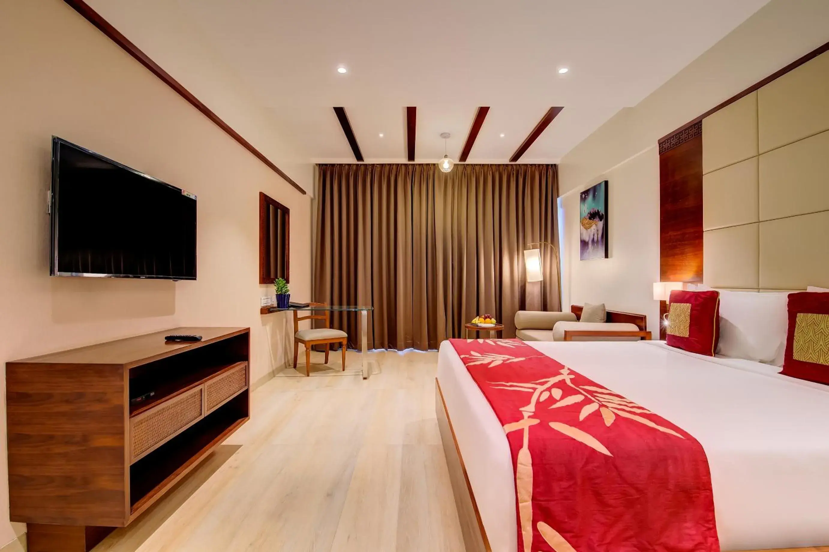 Bed in The Fern An Ecotel Hotel, Lonavala