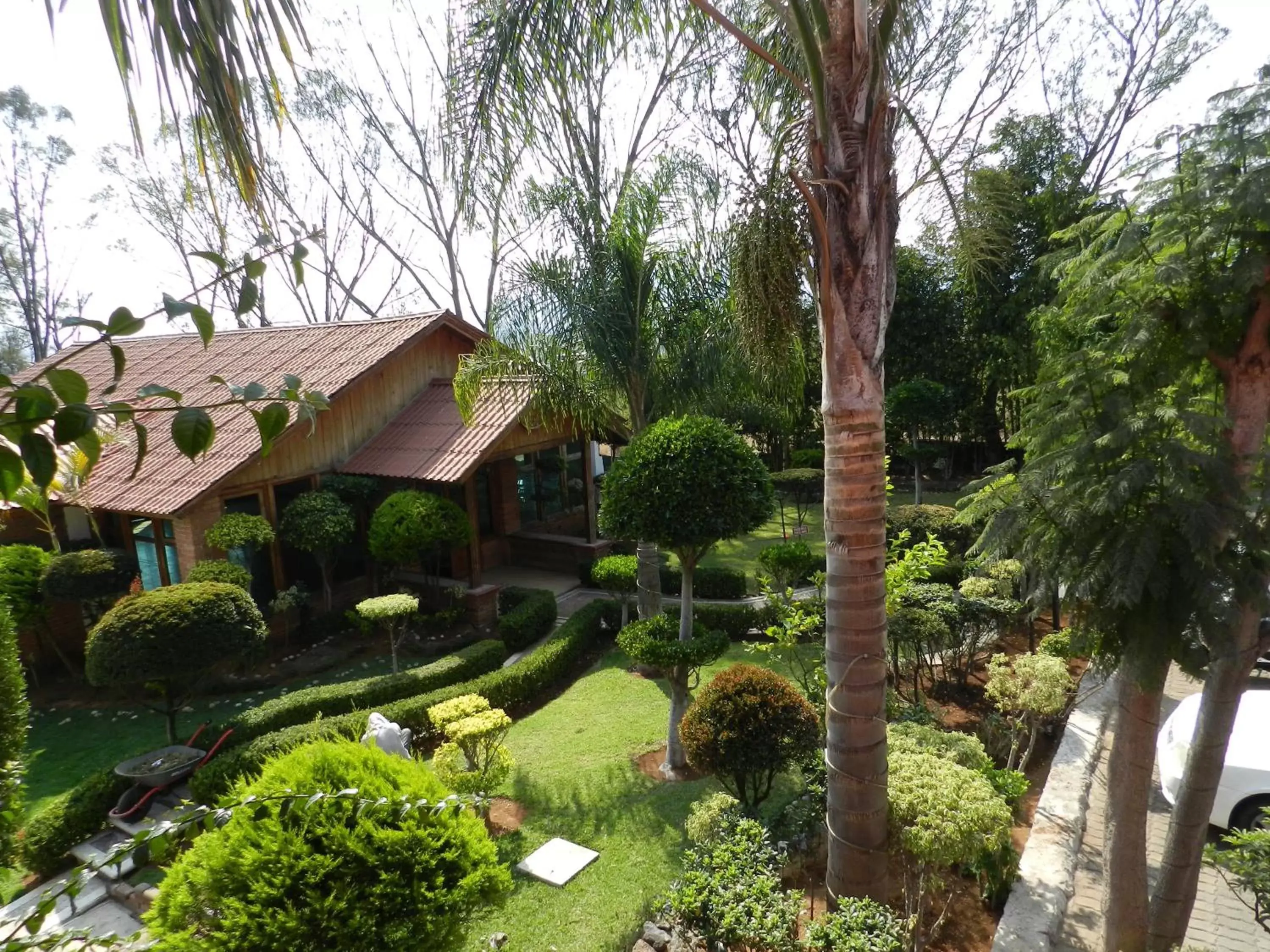 Garden, Property Building in Hotel Hacienda Montesinos