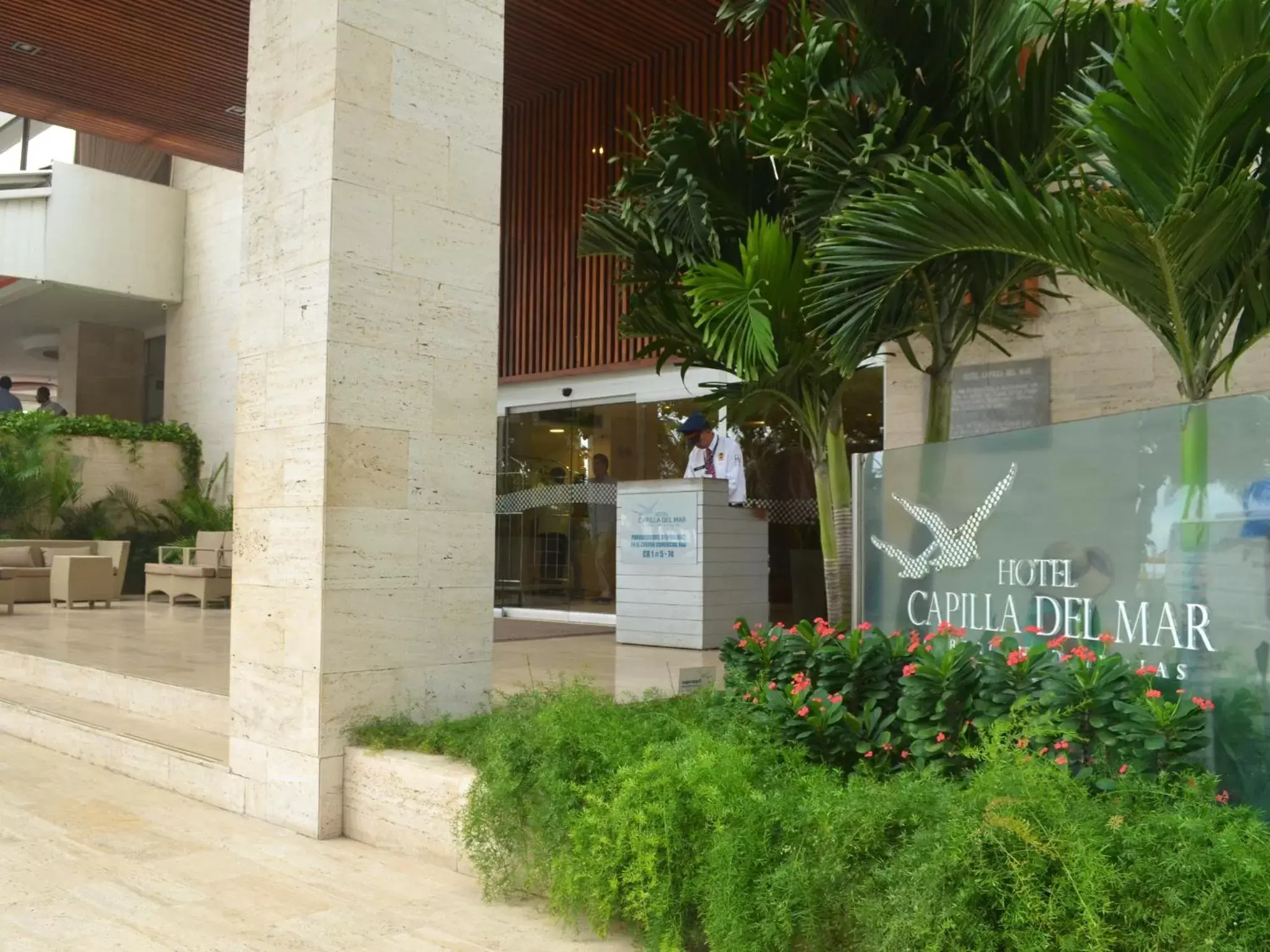 Lobby or reception, Property Building in Hotel Capilla del Mar