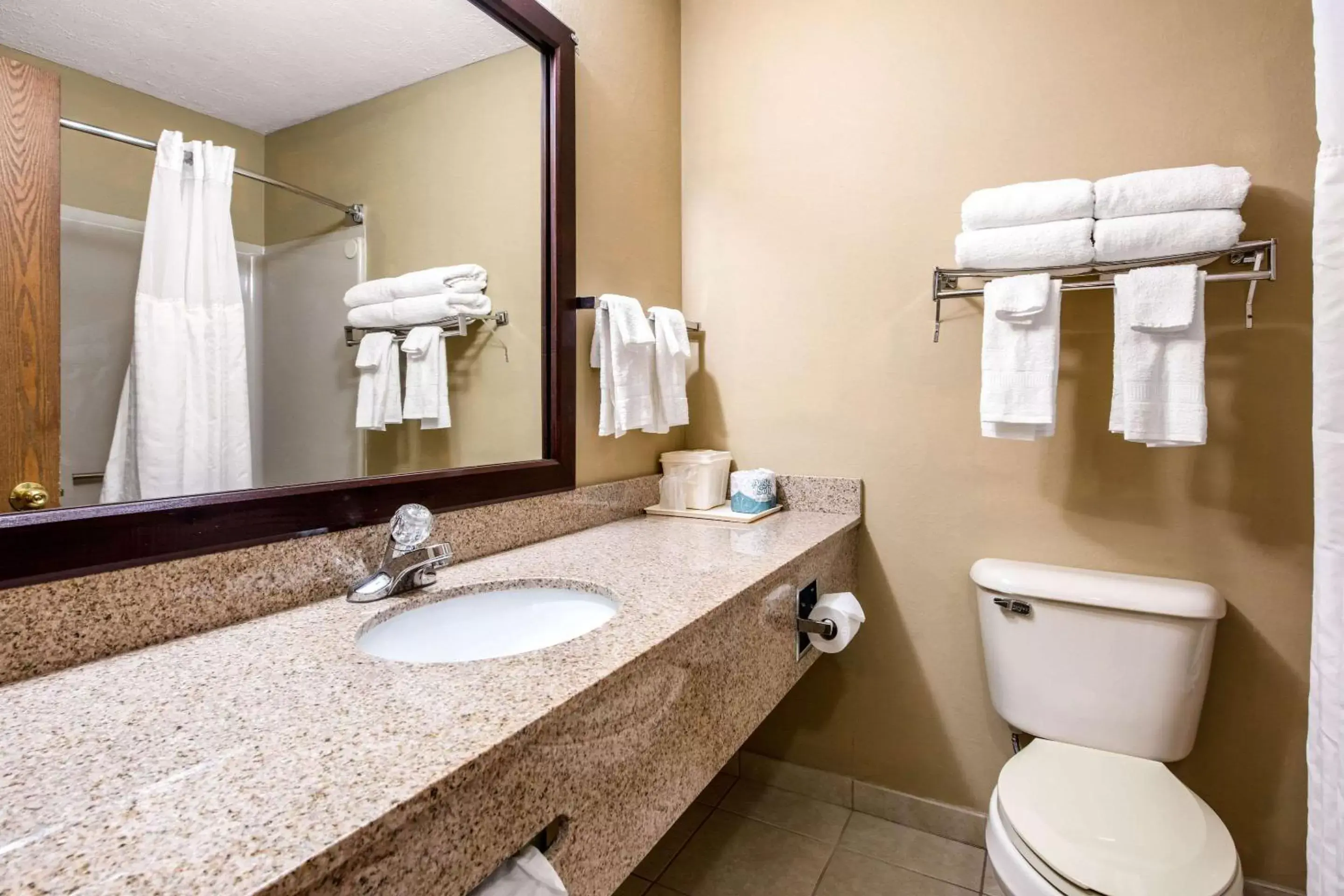 Bathroom in Quality Inn & Suites New Castle
