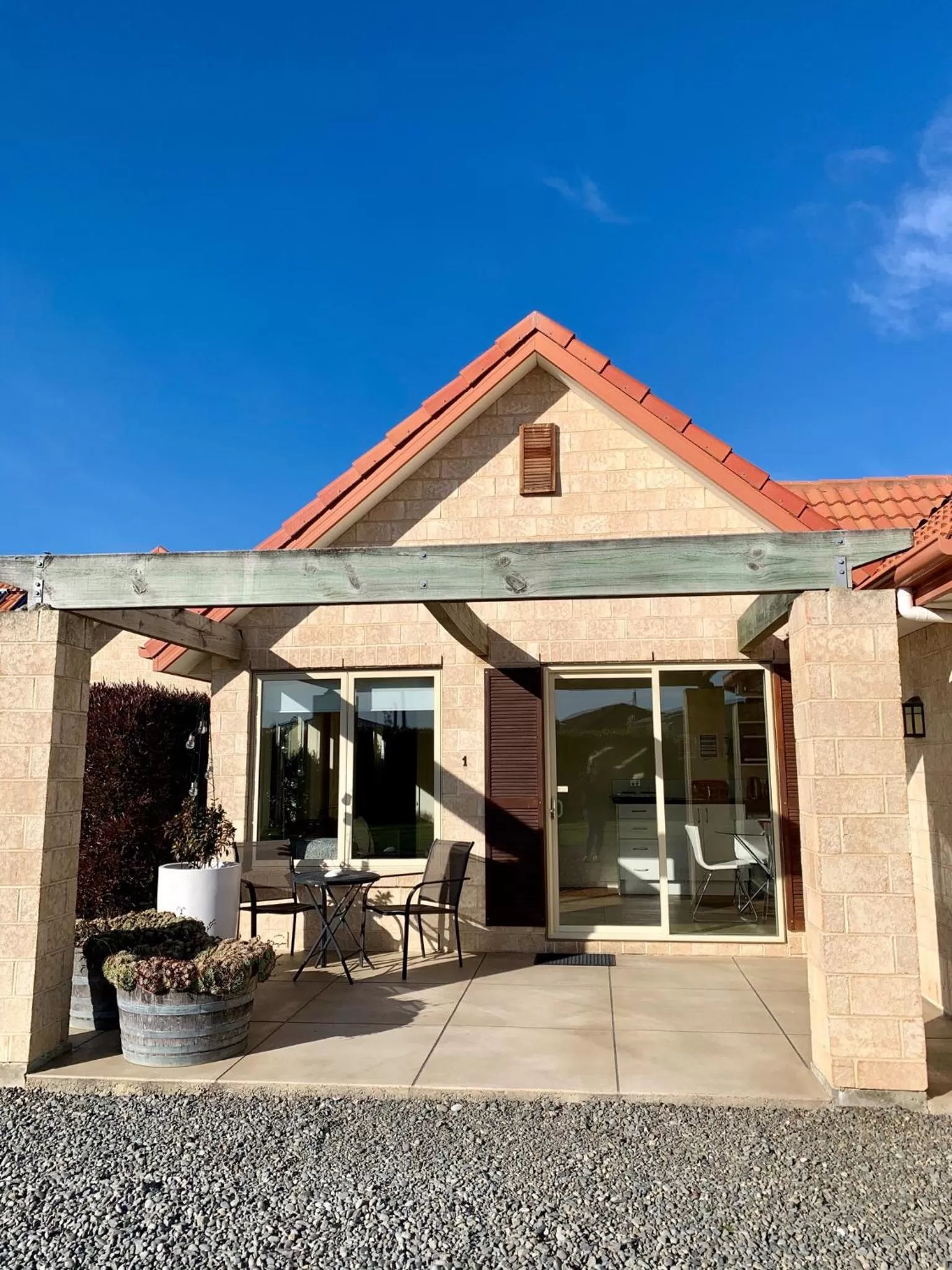 Patio in Teviot View Accommodation