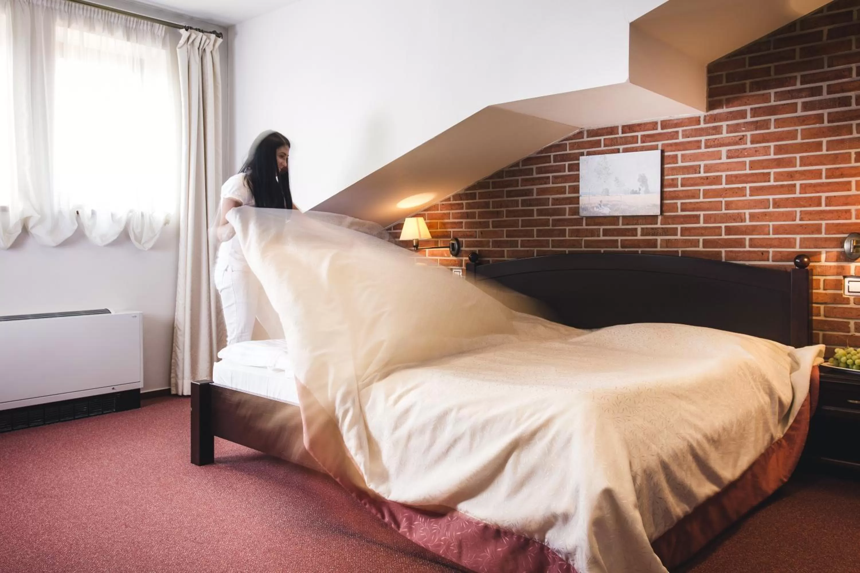 Staff, Bed in Hotel Purkmistr