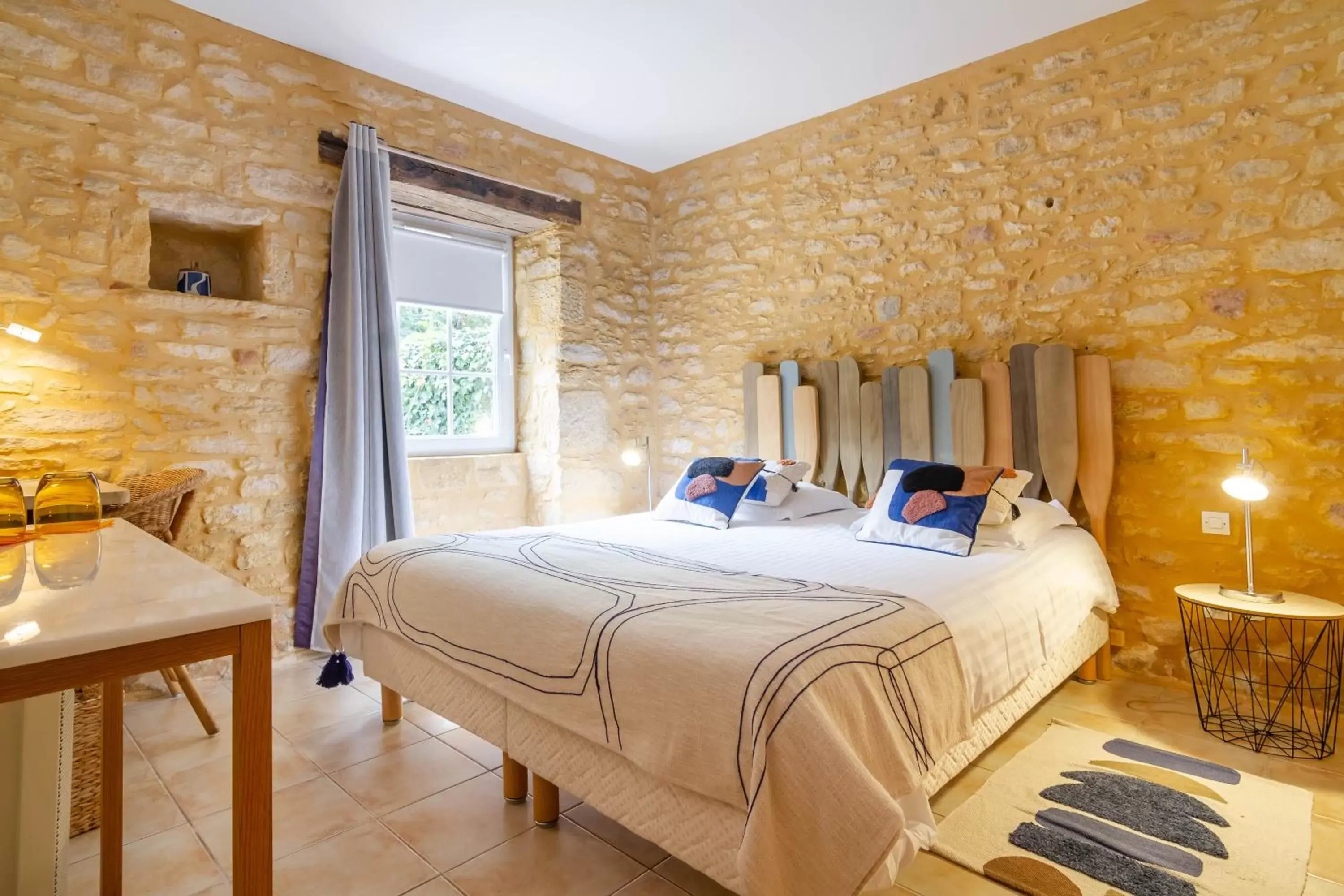 Bedroom, Bed in Le Clos Vallis