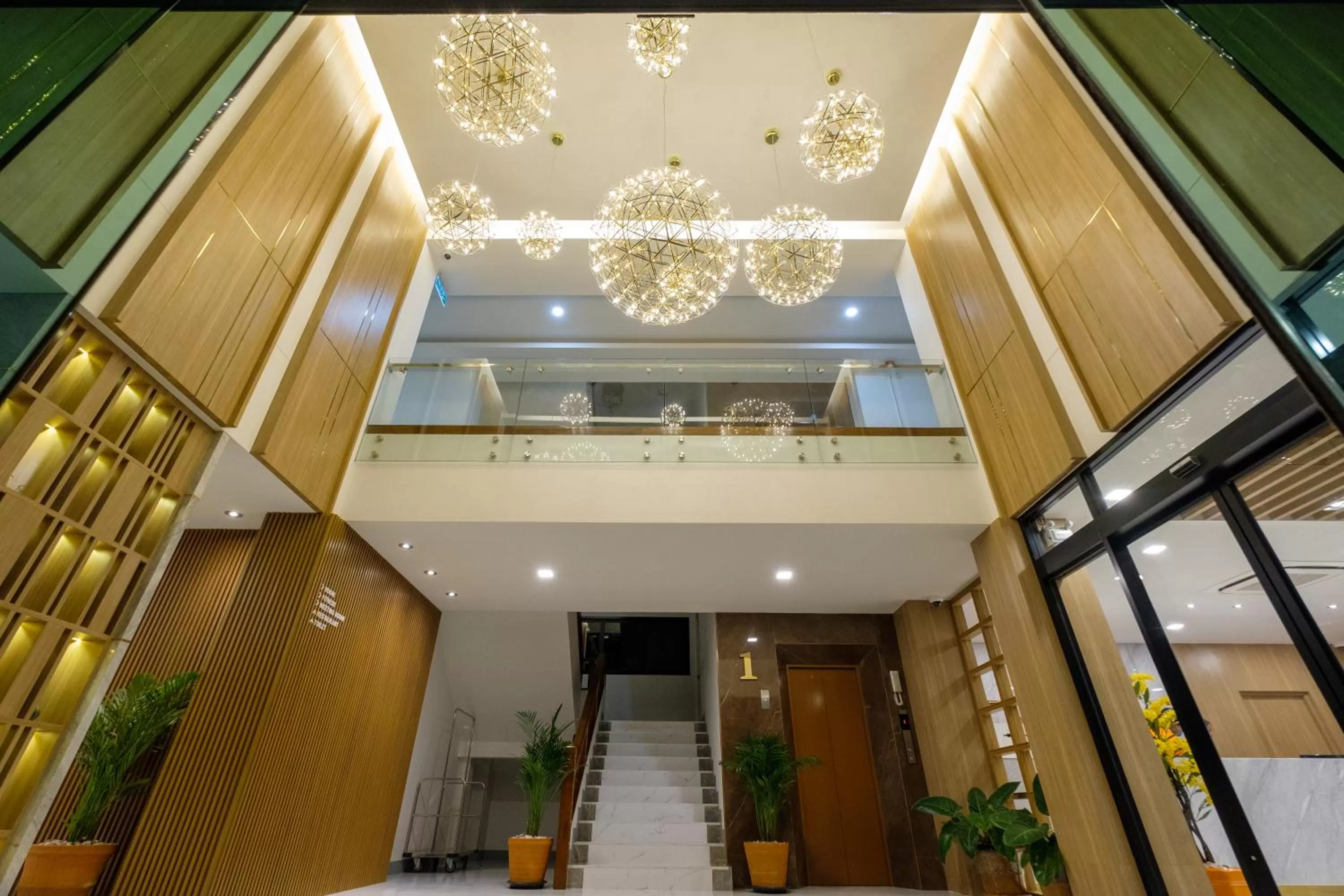 Property building, Lobby/Reception in Monte Maesot hotel