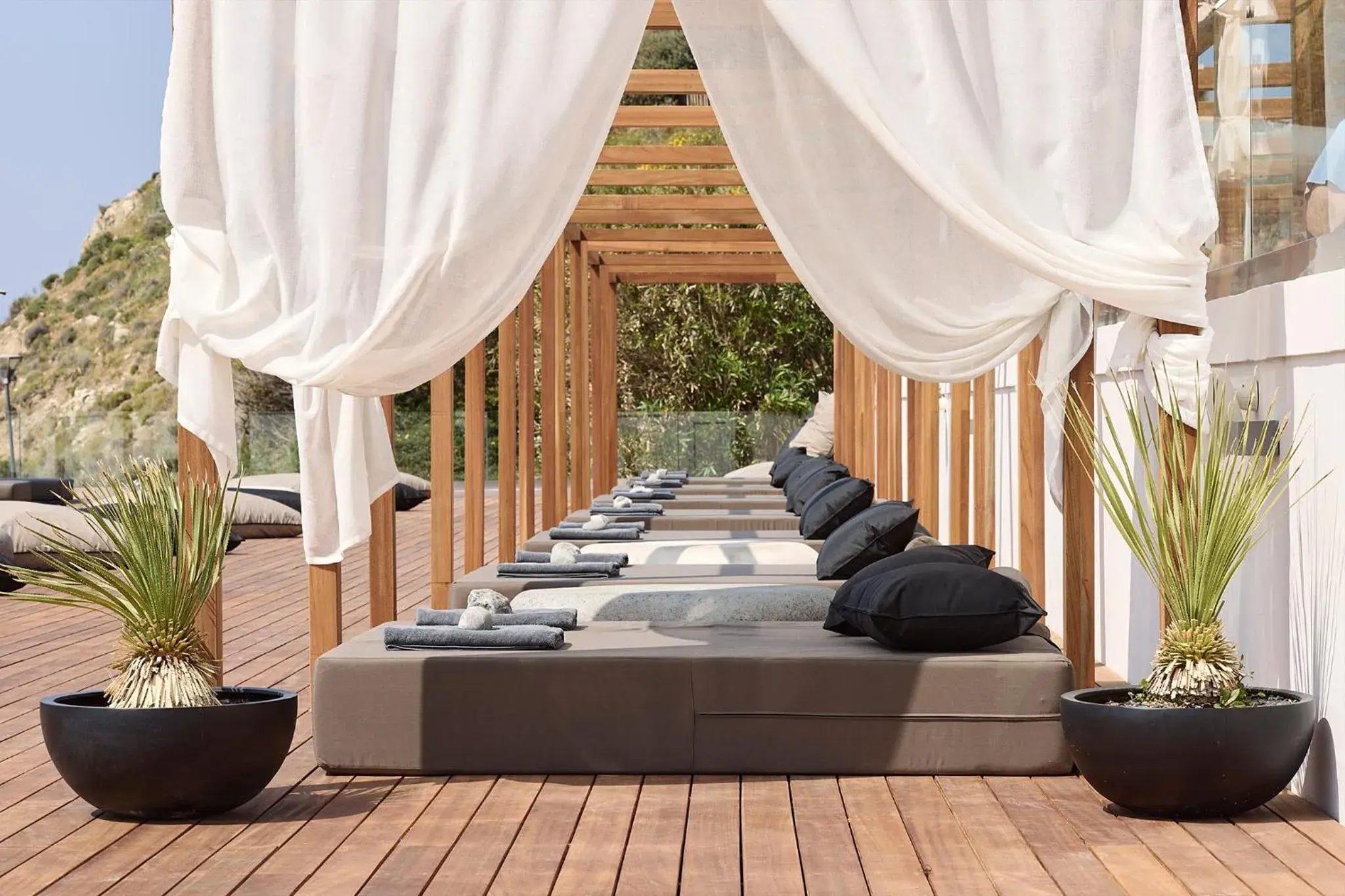 sunbed in Dimitra Beach Hotel & Suites sunbed in Dimitra Beach Hotel & Suites