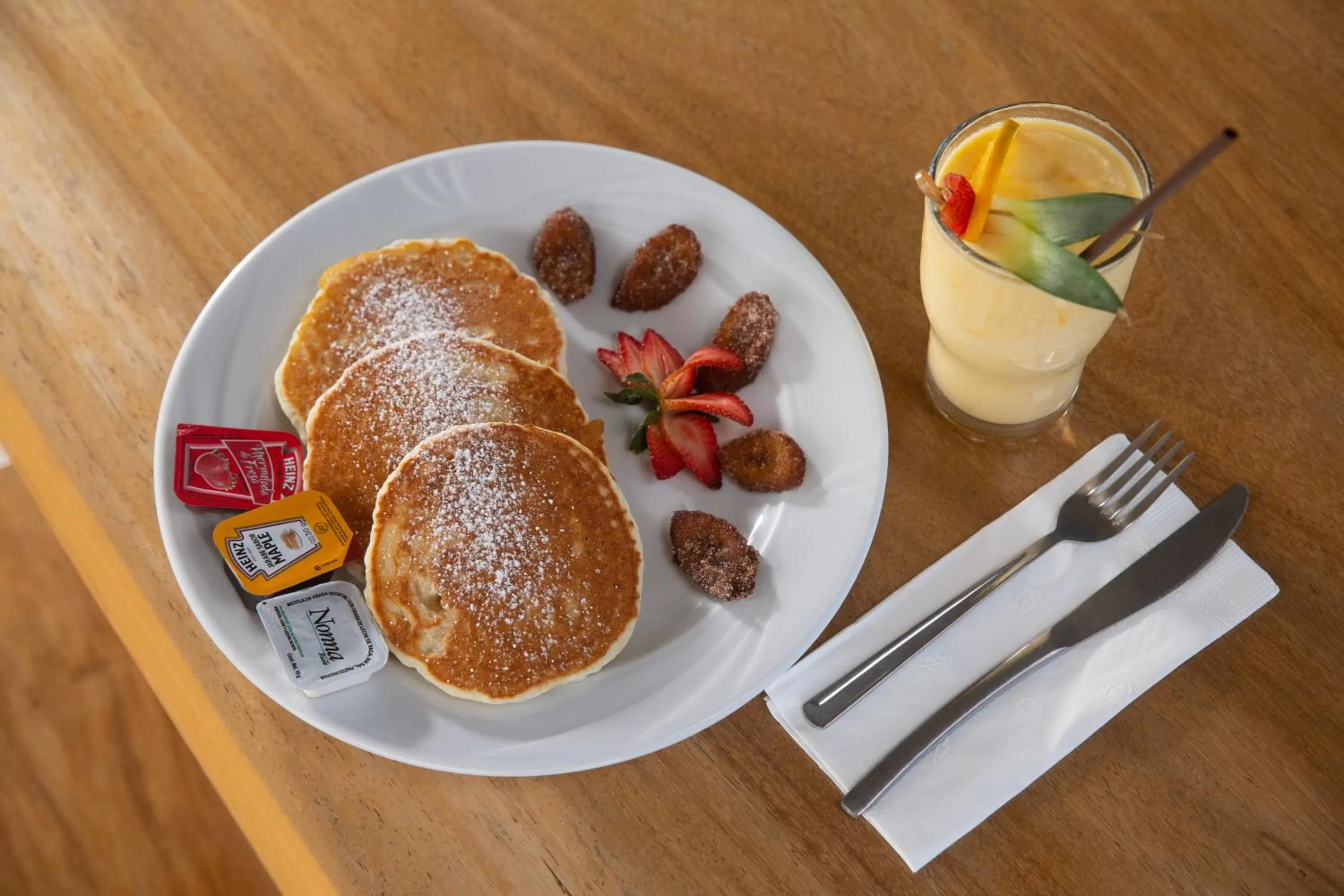 Breakfast in Hotel 52 Playa del Carmen