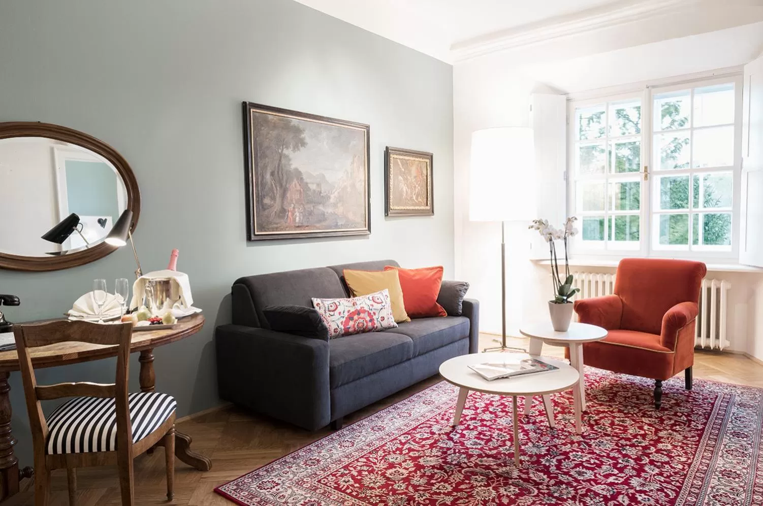 Photo of the whole room in Hotel Schloss Leopoldskron