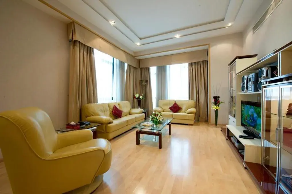 Seating Area in One Pavilion Luxury Serviced Apartments