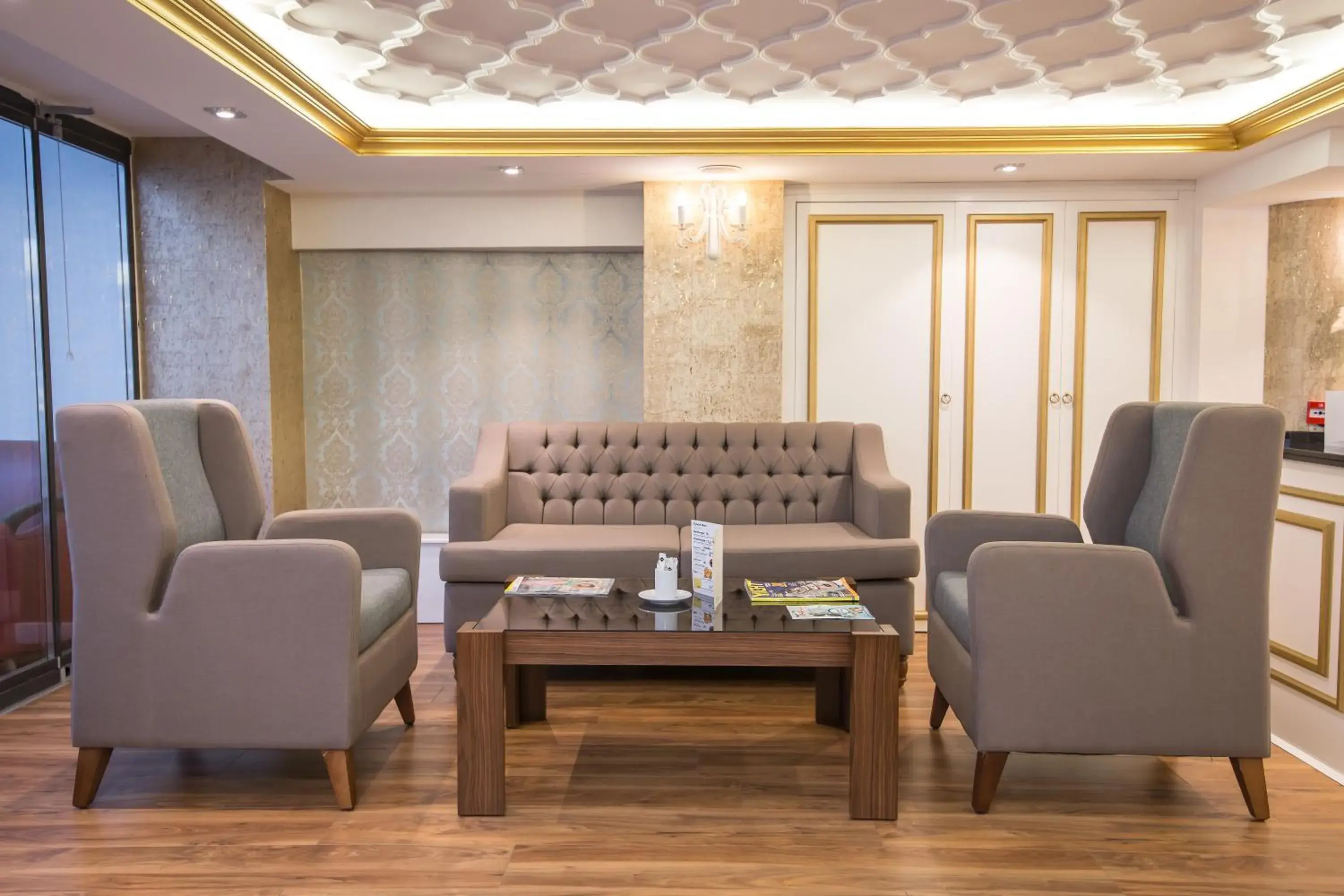 Lobby or reception, Seating Area in Ruba Palace Thermal Hotel