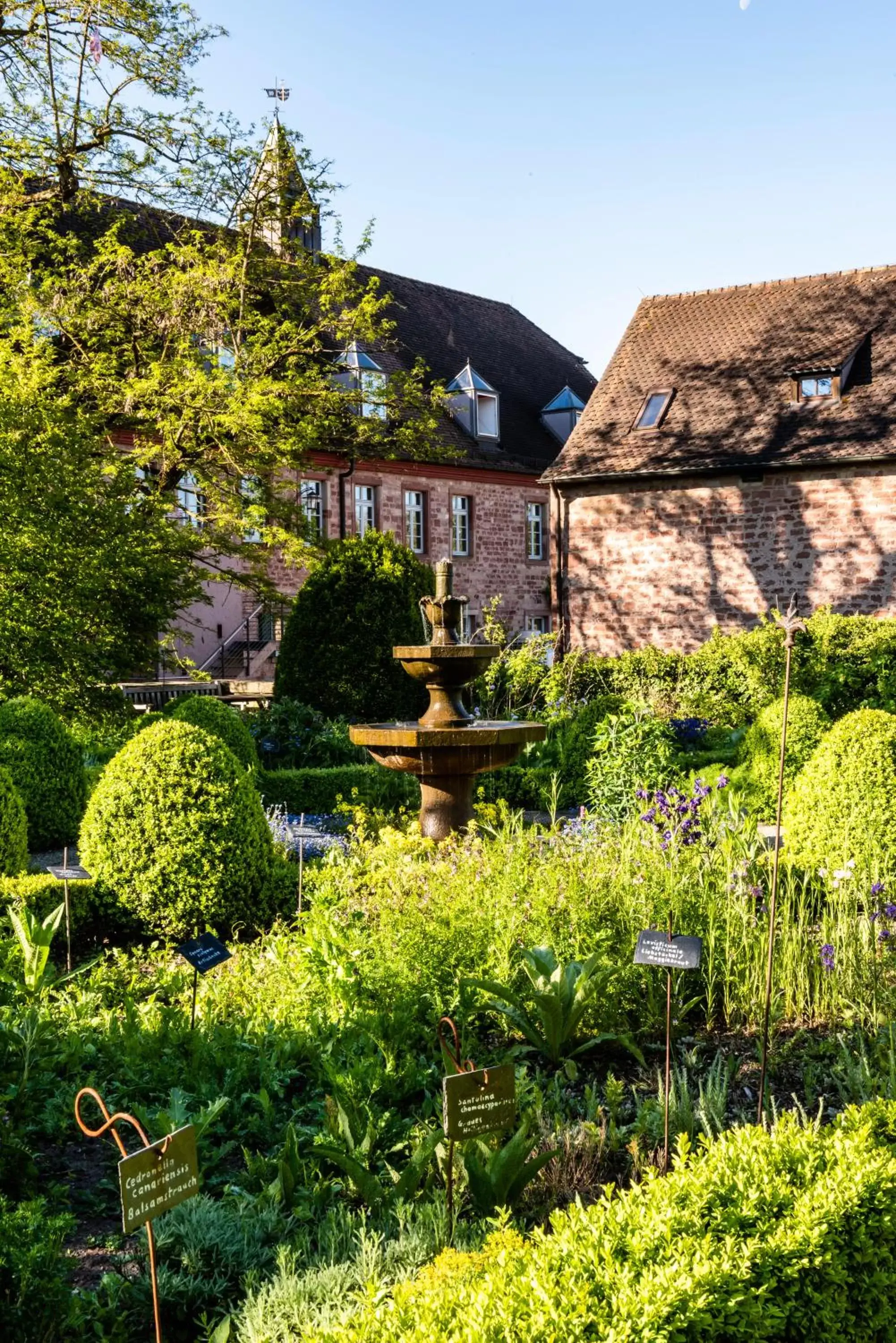 Garden in Kloster Hornbach