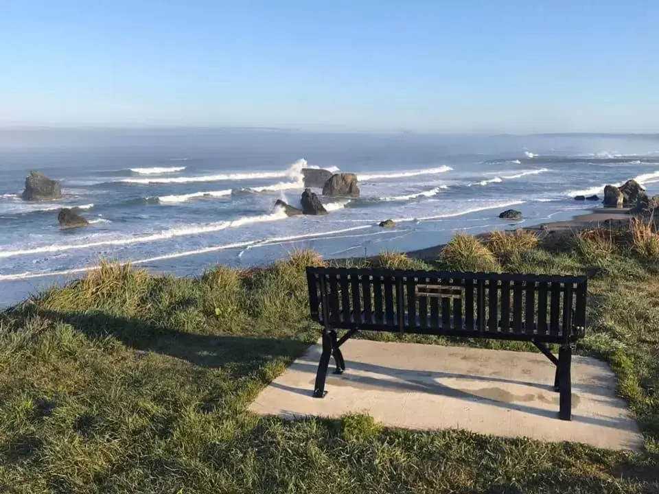 Sea view in Table Rock Motel