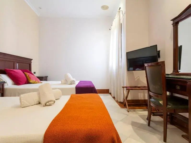 TV and multimedia, Bed in Hotel Baco TV and multimedia, Bed in Hotel Baco