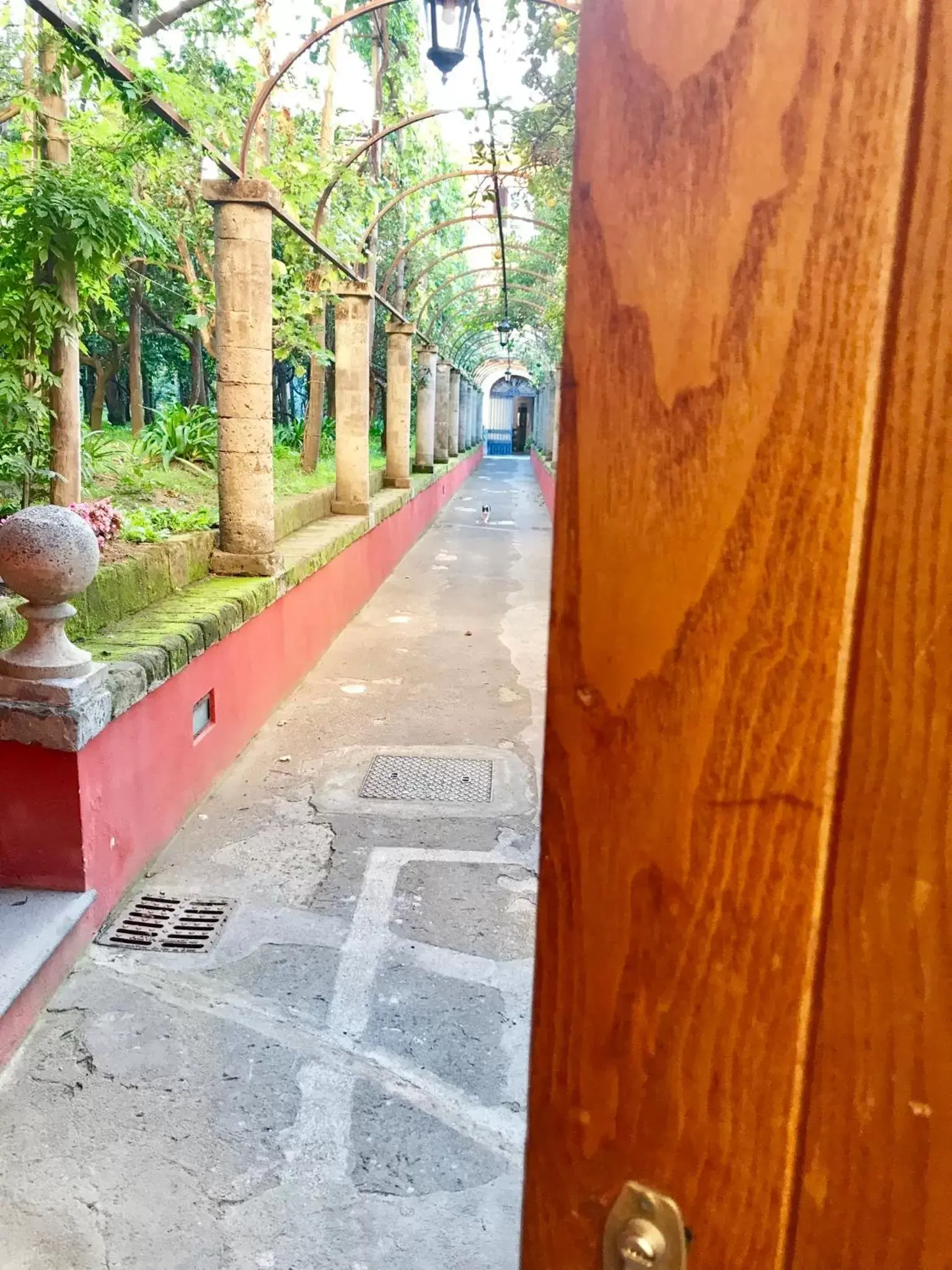 Facade/entrance in The Secret Garden Relais