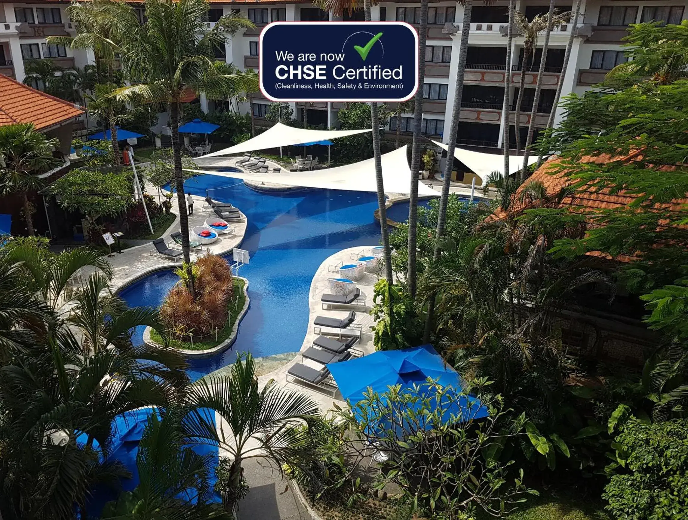 Swimming pool, Pool View in Prime Plaza Suites Sanur – Bali